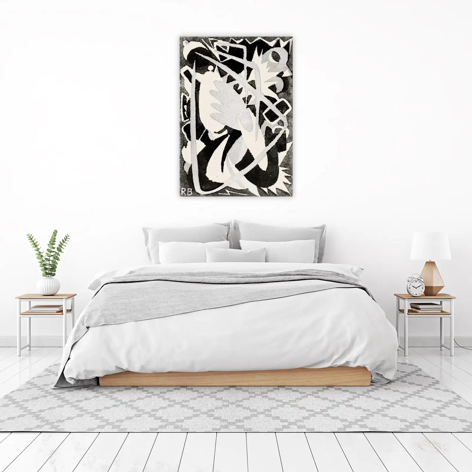 Abstract Geometric Dynamic Art Wall Art