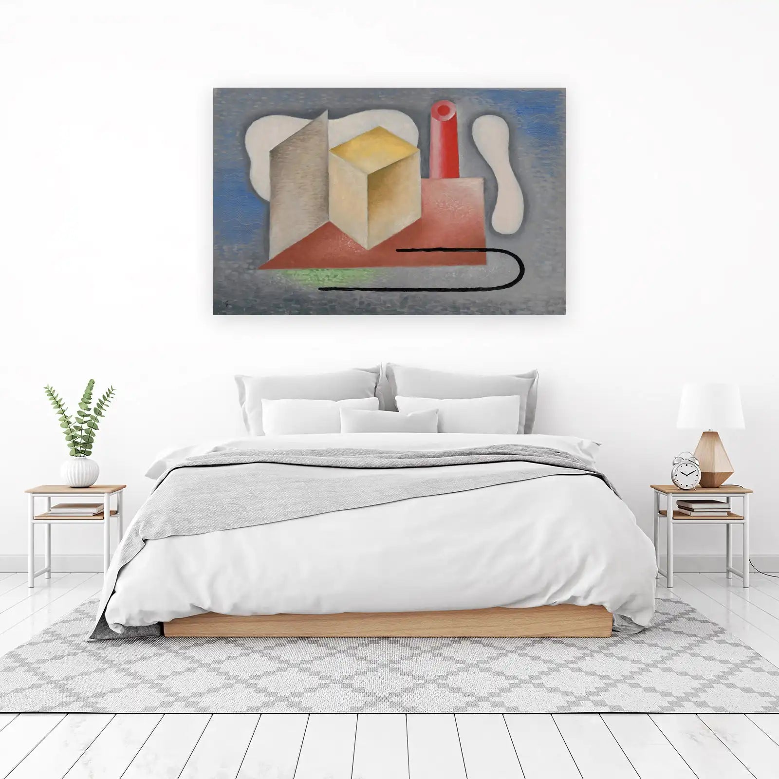Abstract Geometric Forms Wall Art