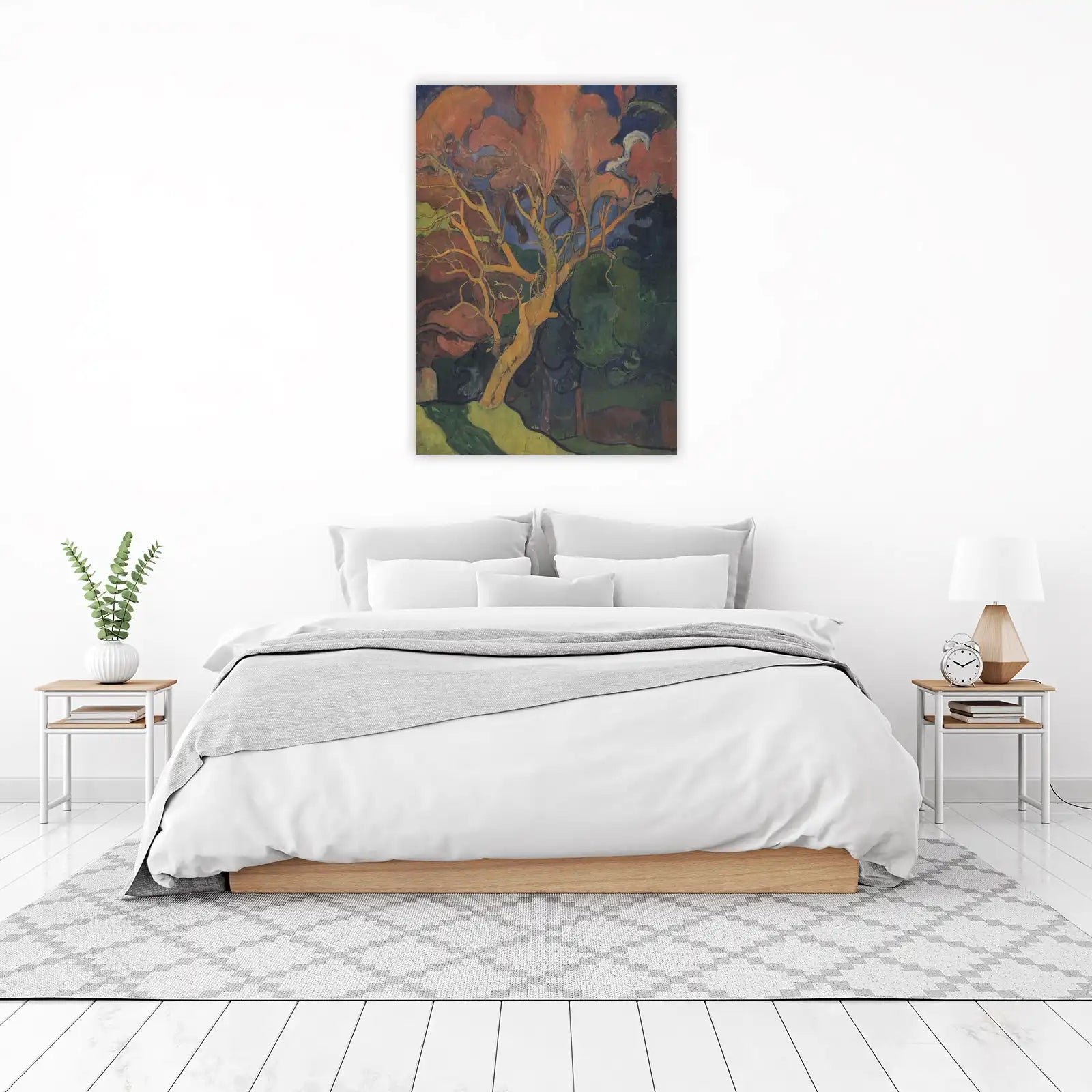 Vibrant Autumn Tree Wall Art - Wall Art