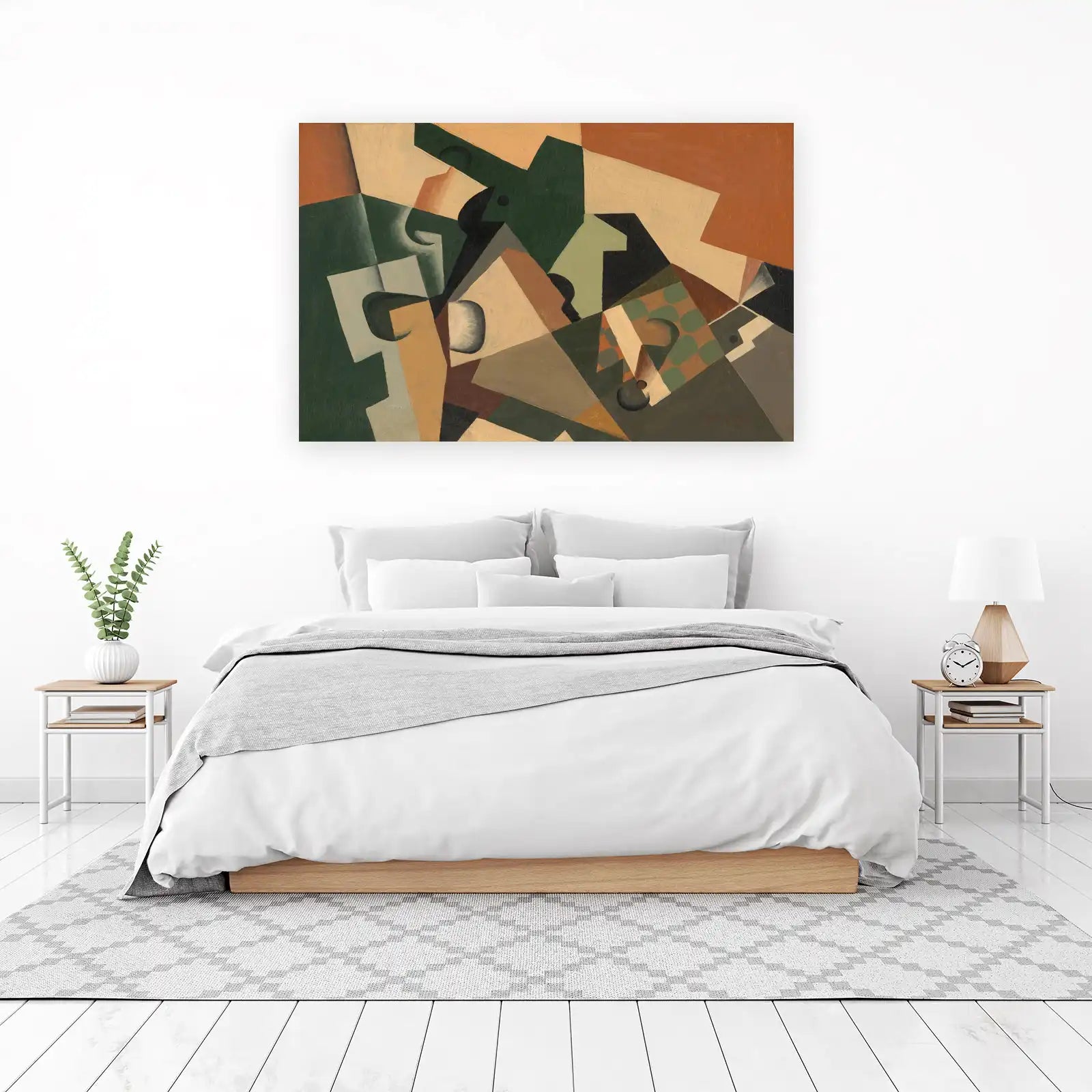 Abstract Geometric Landscape Wall Art