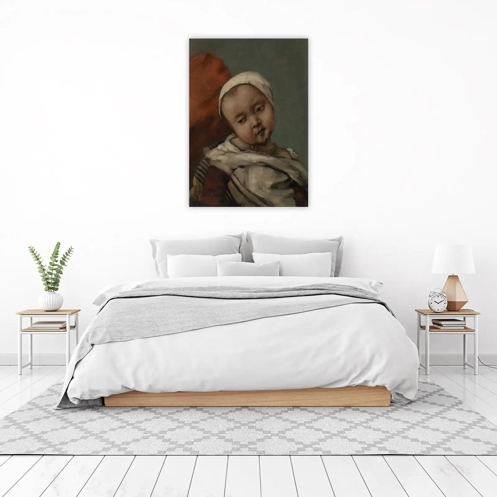 Enchanting Baby Portrait Wall Art