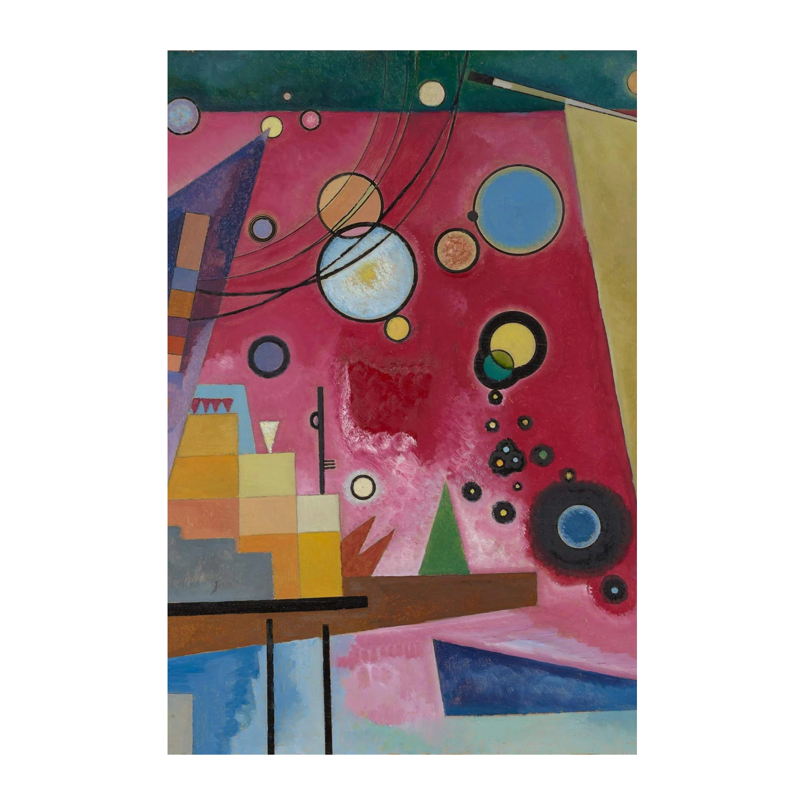 Abstract Circles & Shapes Wall Art