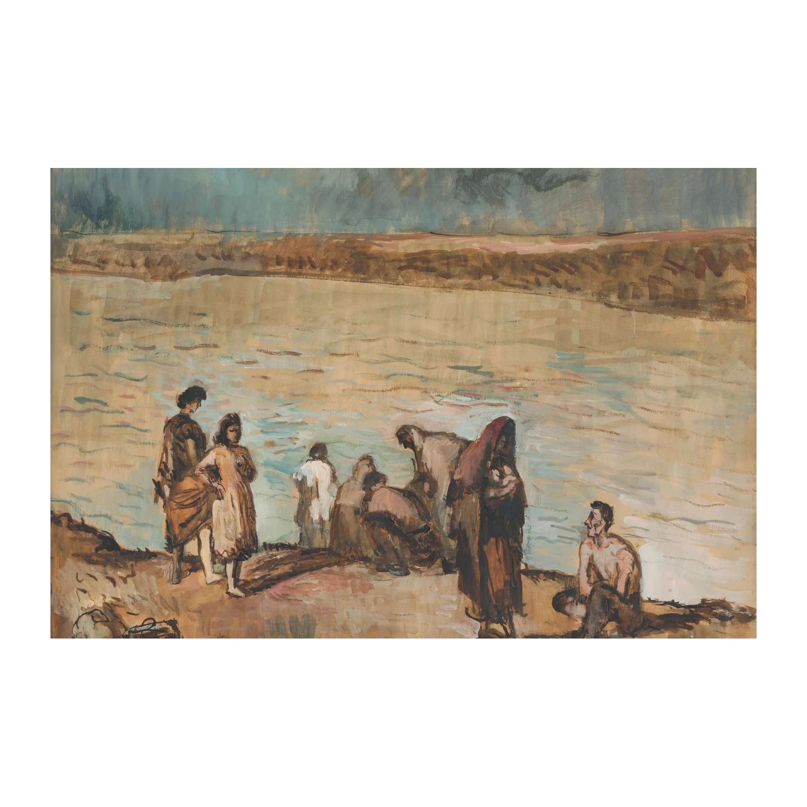Evocative Coastal Gathering Wall Art