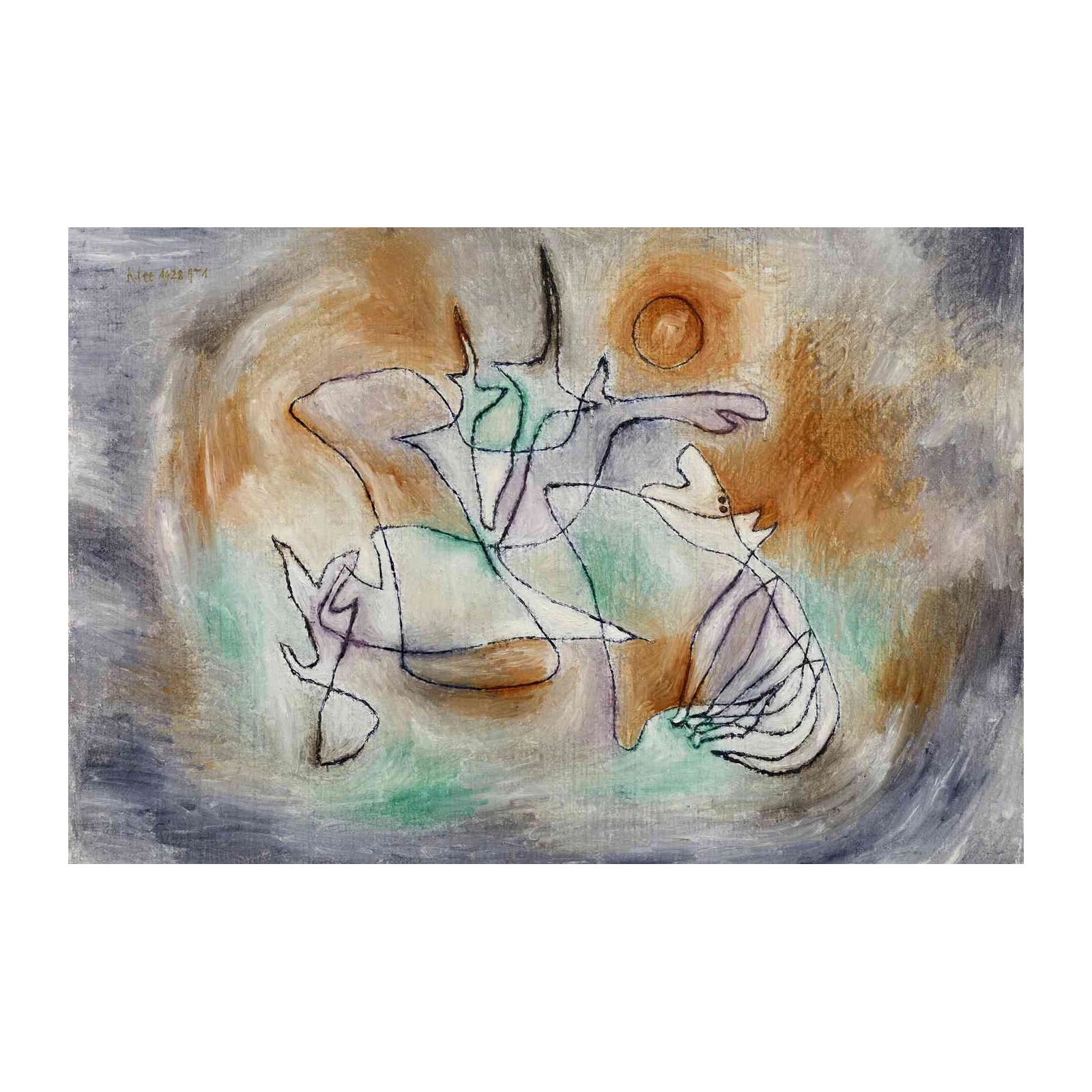 Abstract Forms Contemporary Wall Art