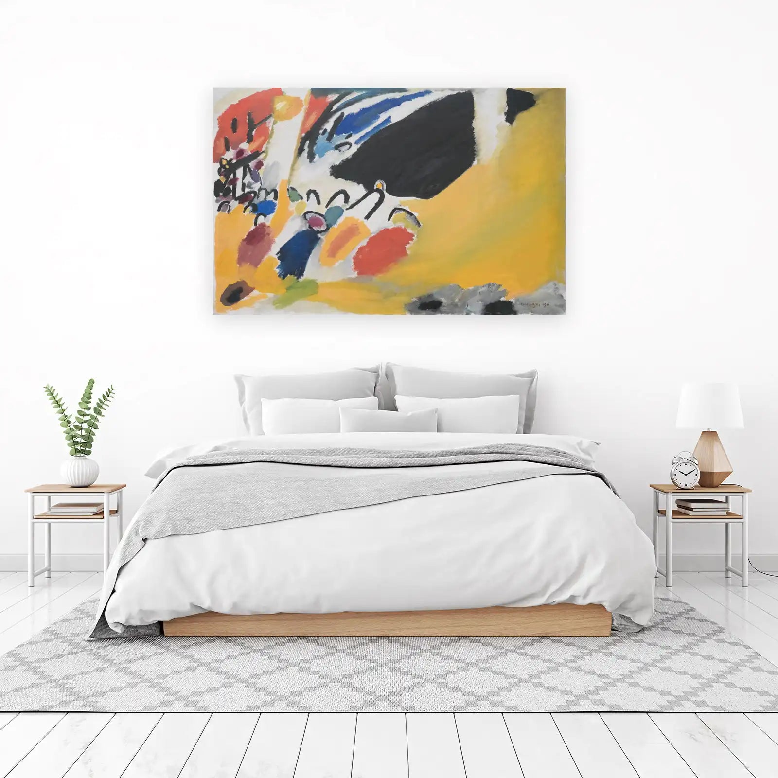 Vibrant Abstract Expressionist Wall Art