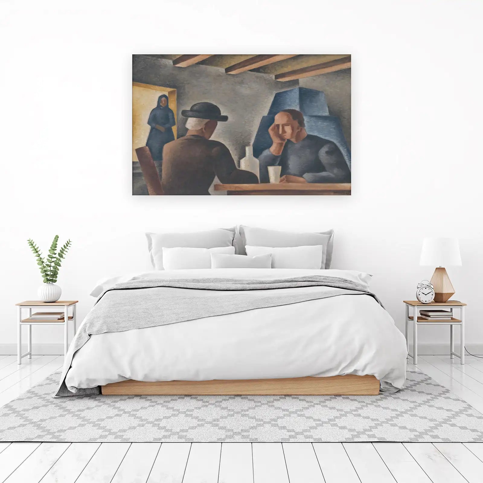 Intriguing Figures Still Life Wall Art