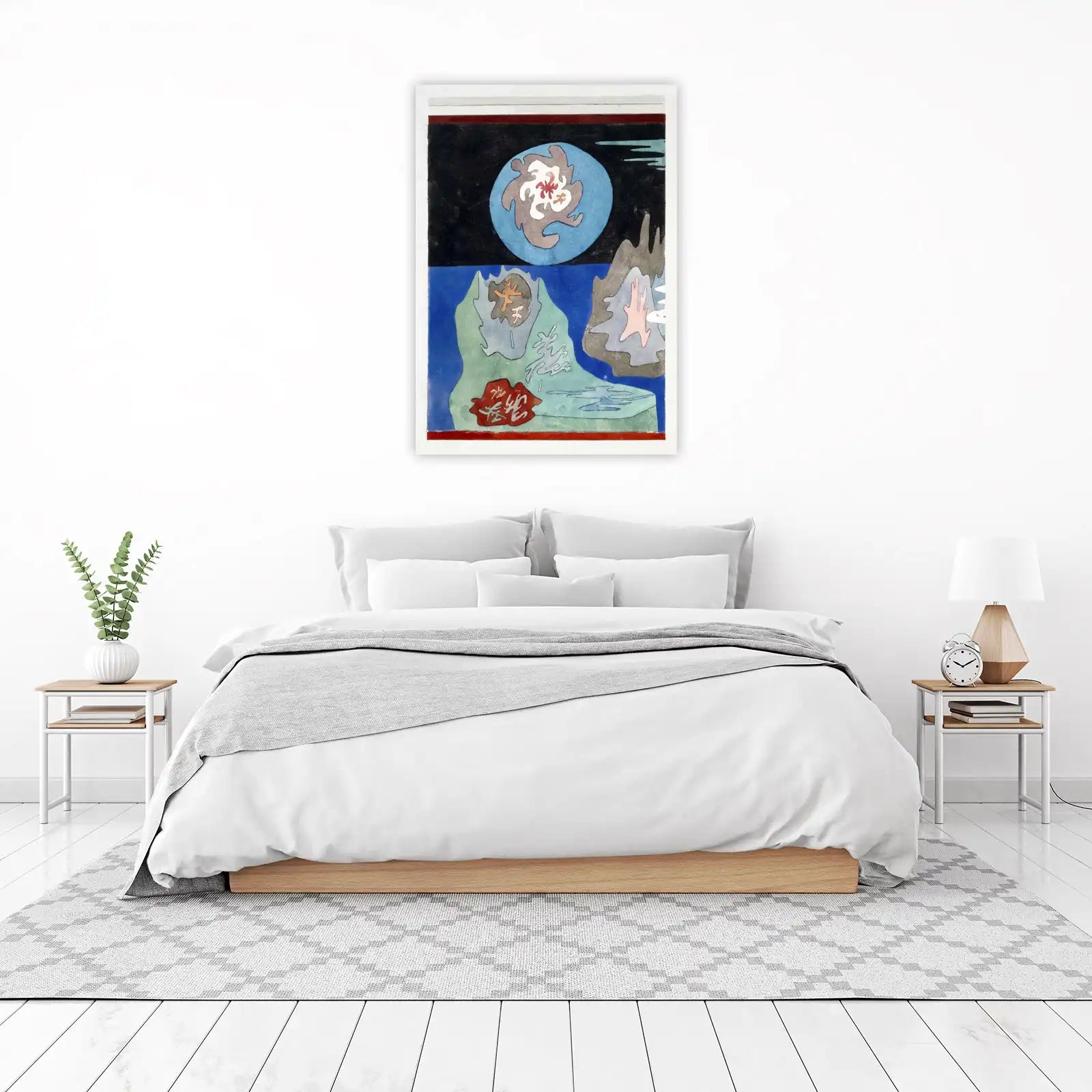 Abstract Organic Forms Wall Art Wall Art