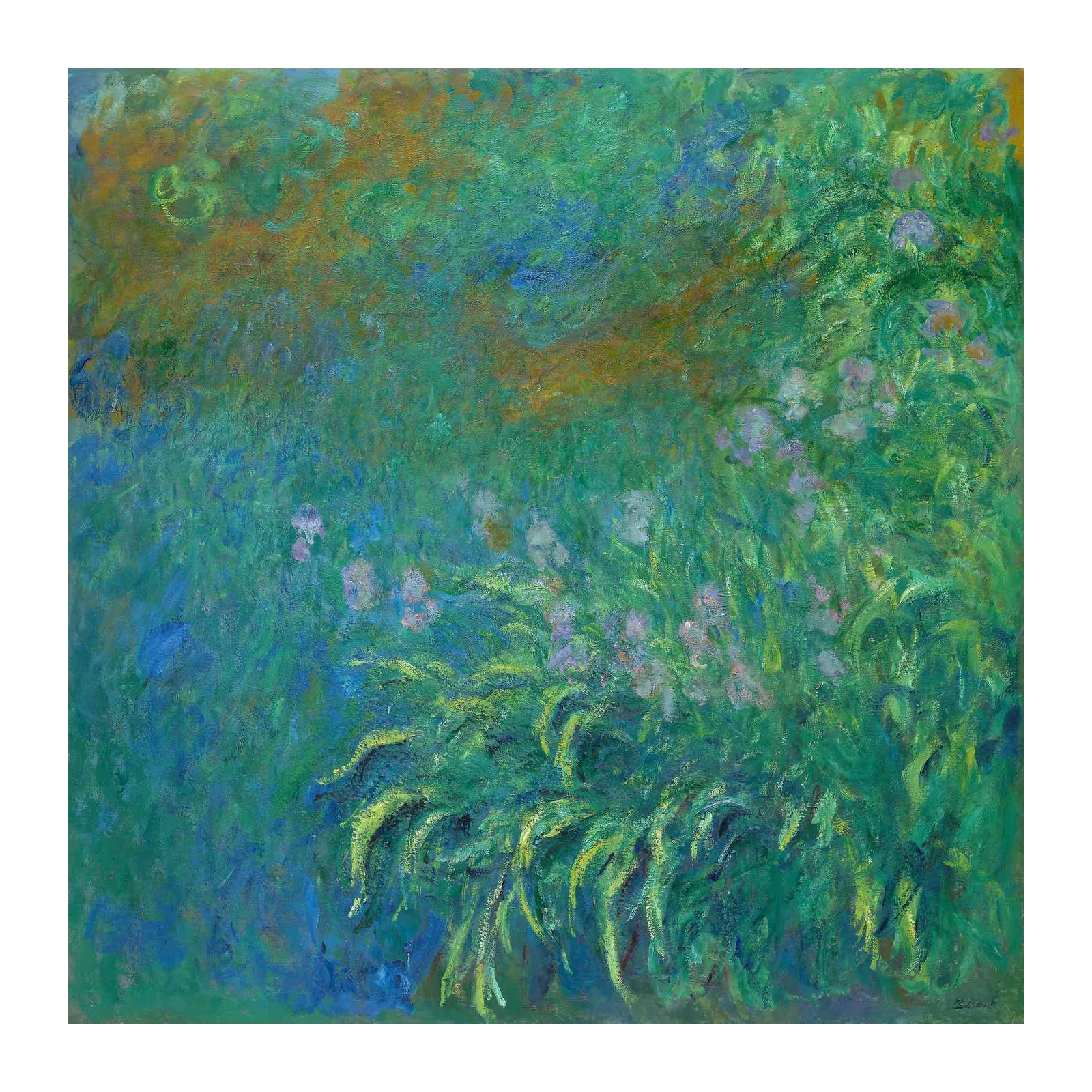 Impressionist Garden Path Wall Art
