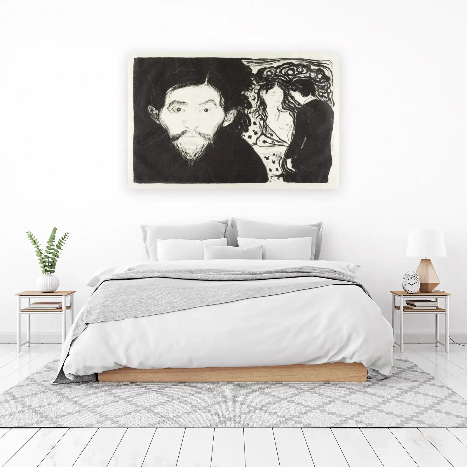 Intense Portrait & Figures Expressionist Wall Art