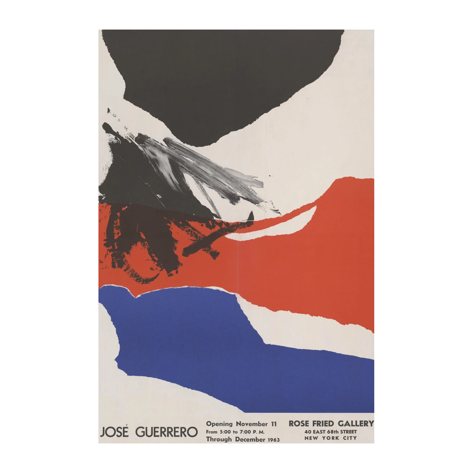 Bold Abstract Shapes Wall Art by Jose Guerrero