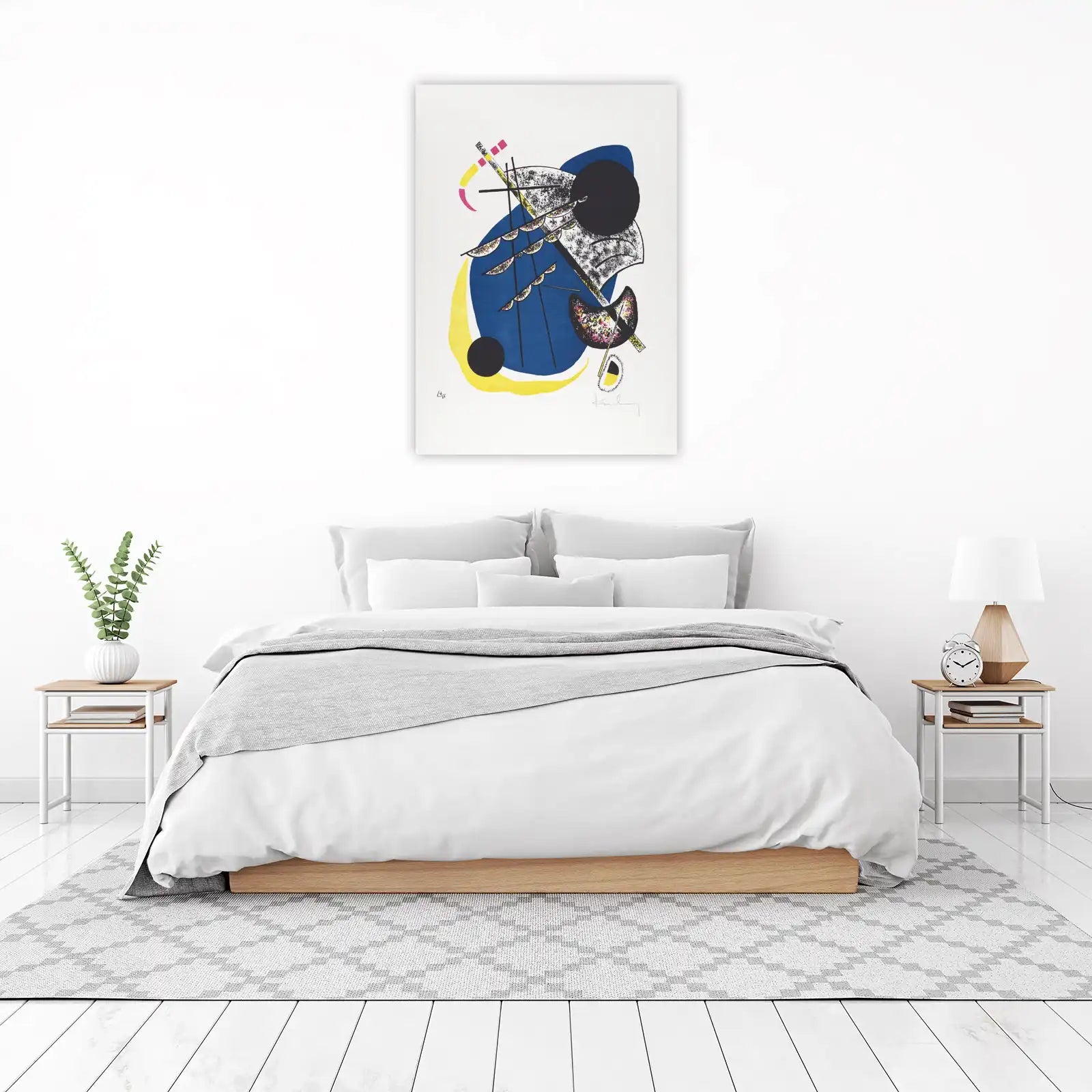 Abstract Geometric Dynamics Wall Art