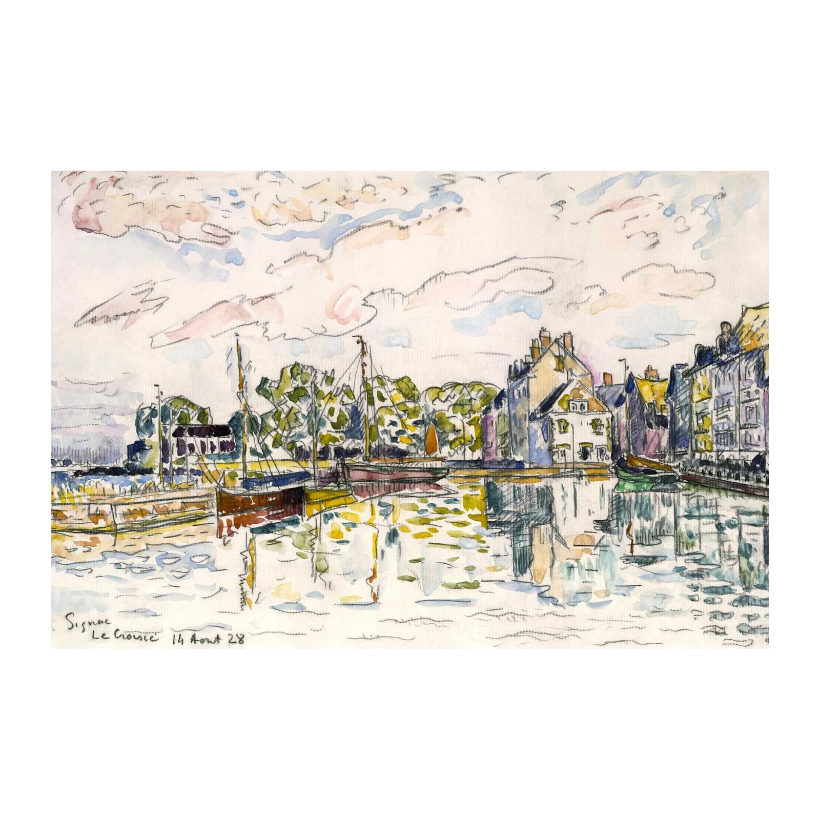 Harbor Serenity Landscape Wall Art