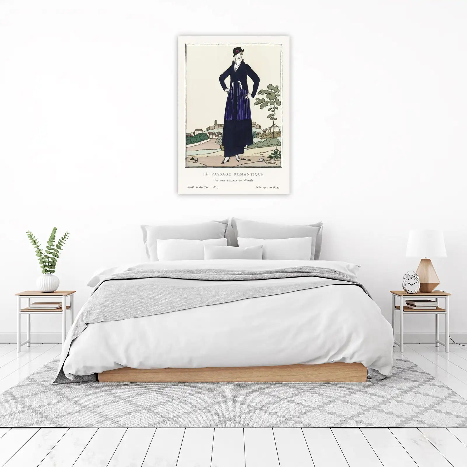 Romantic Landscape Fashion Art Wall Art