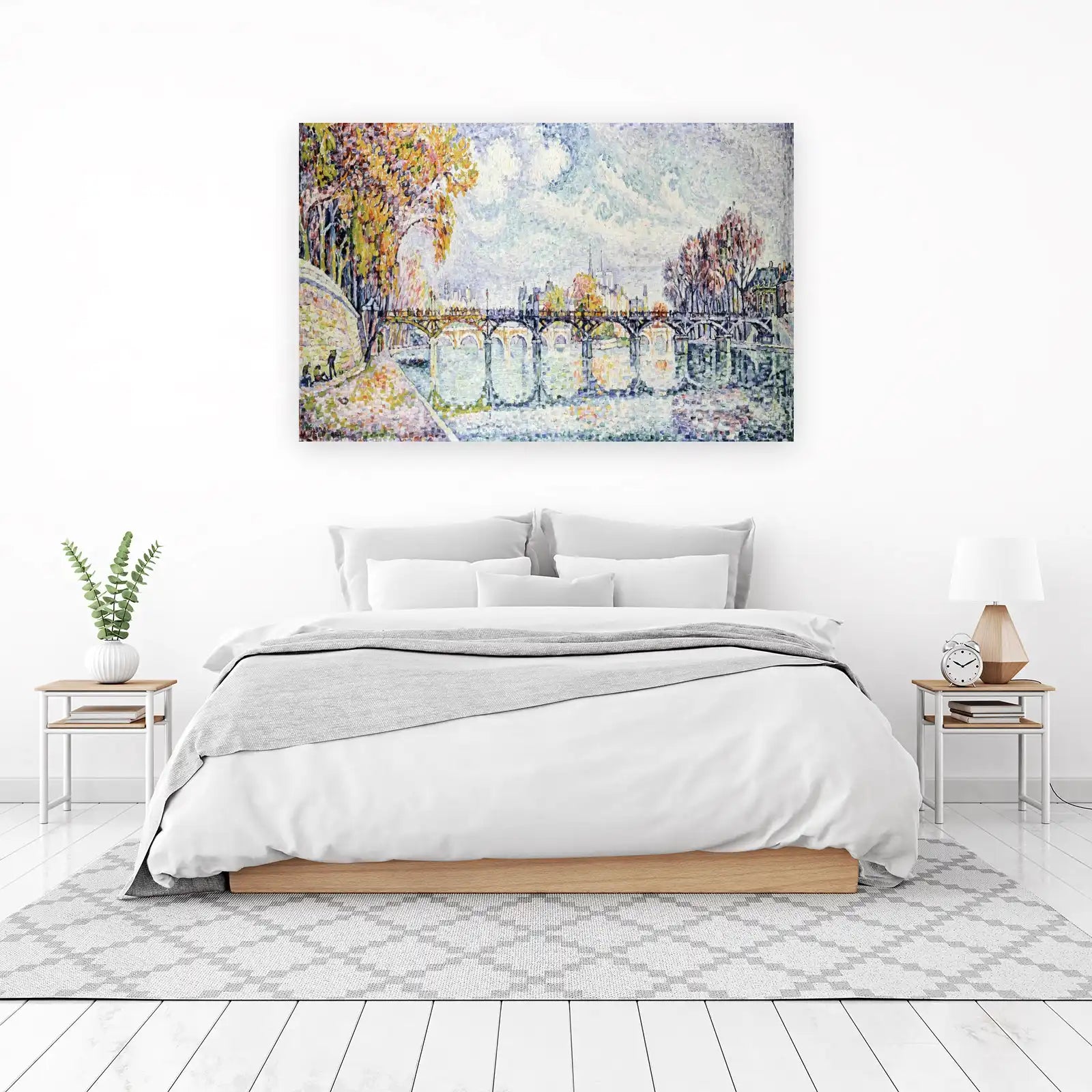 Parisian Pont Neuf Autumn Wall Art