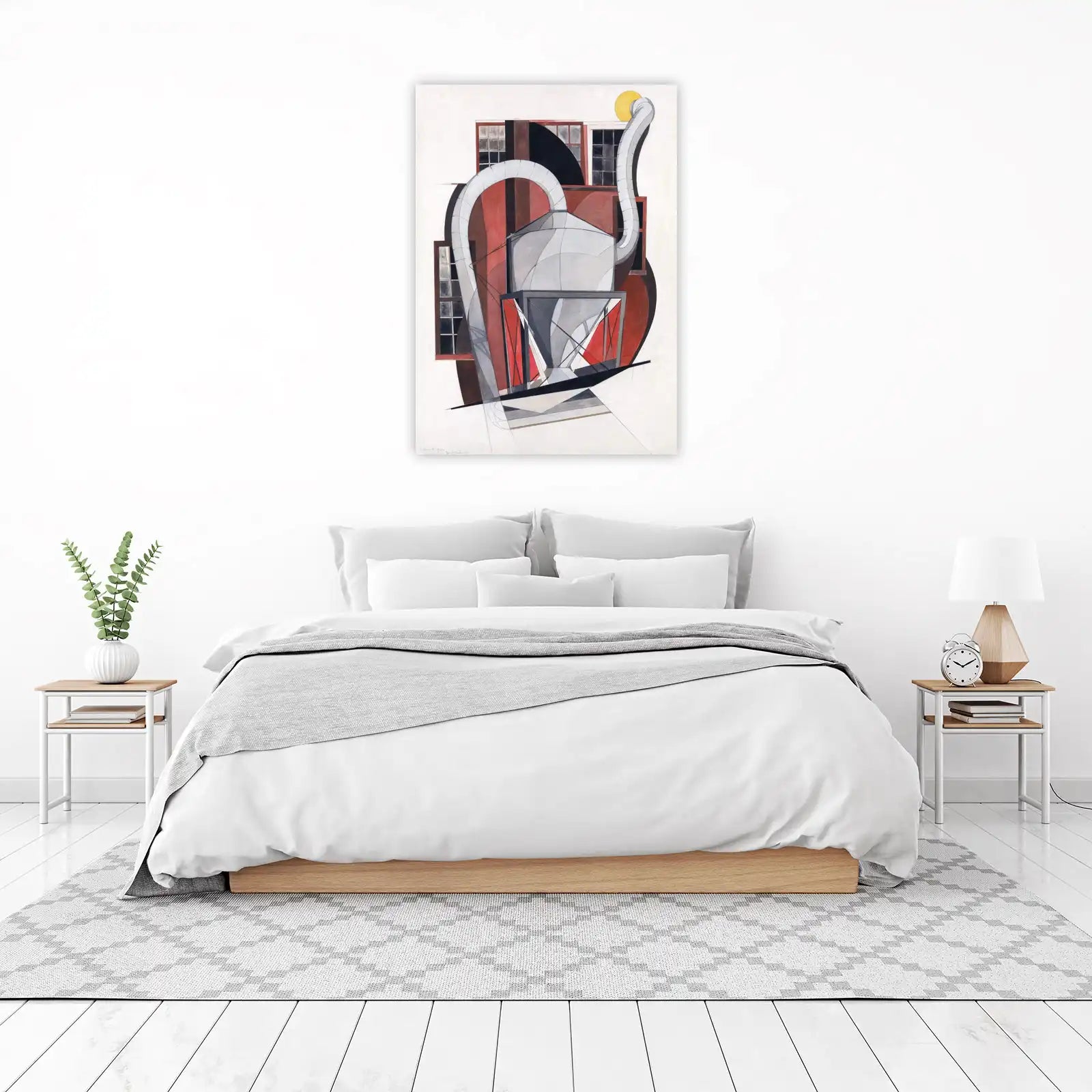 Modern Industrial Design Abstract Wall Art