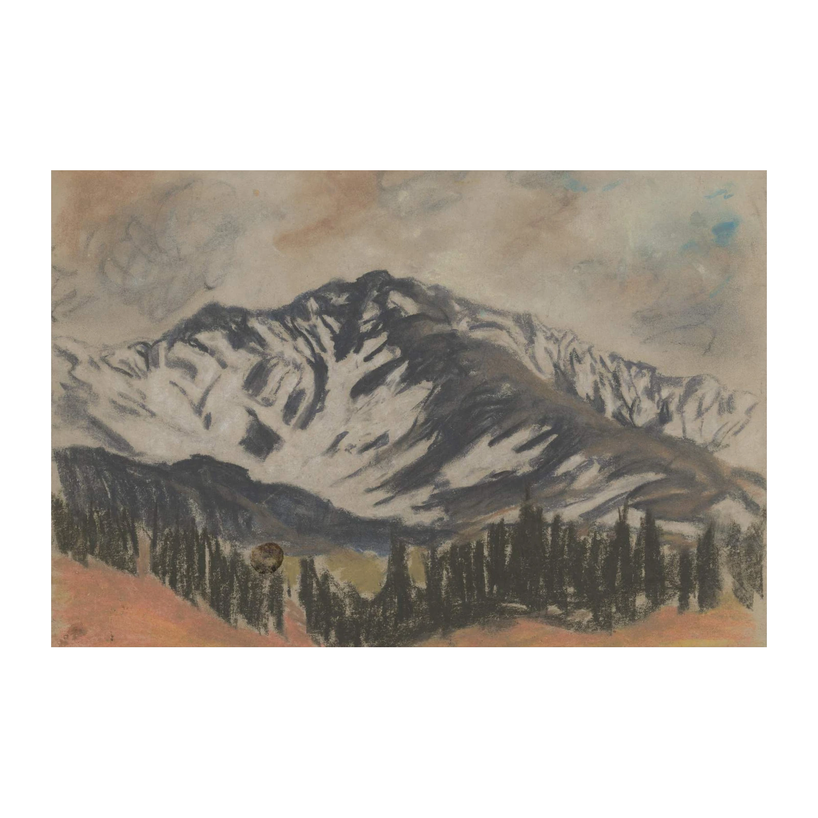 Majestic Mountain Serenity Wall Art