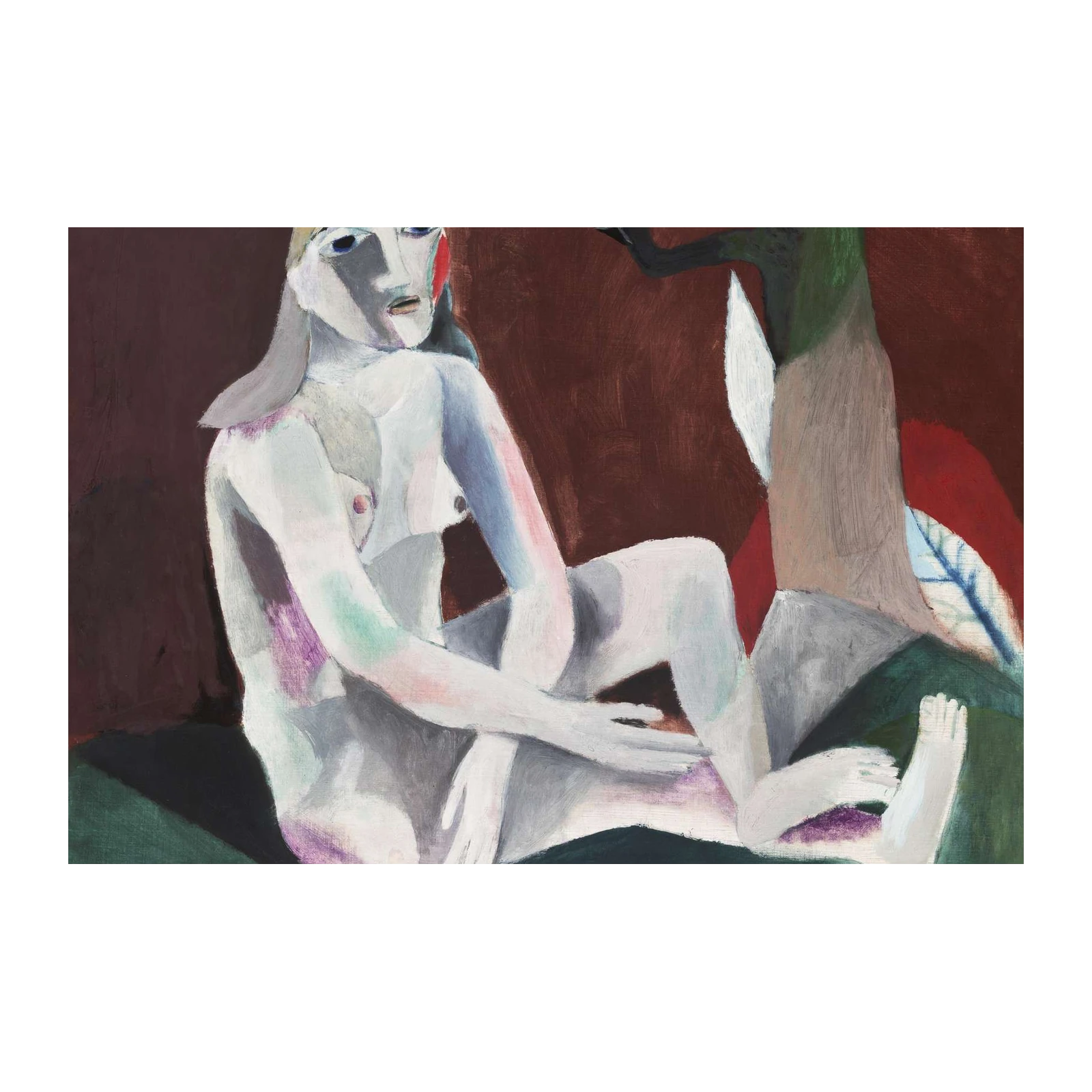 Figurative Nude Portrait Wall Art