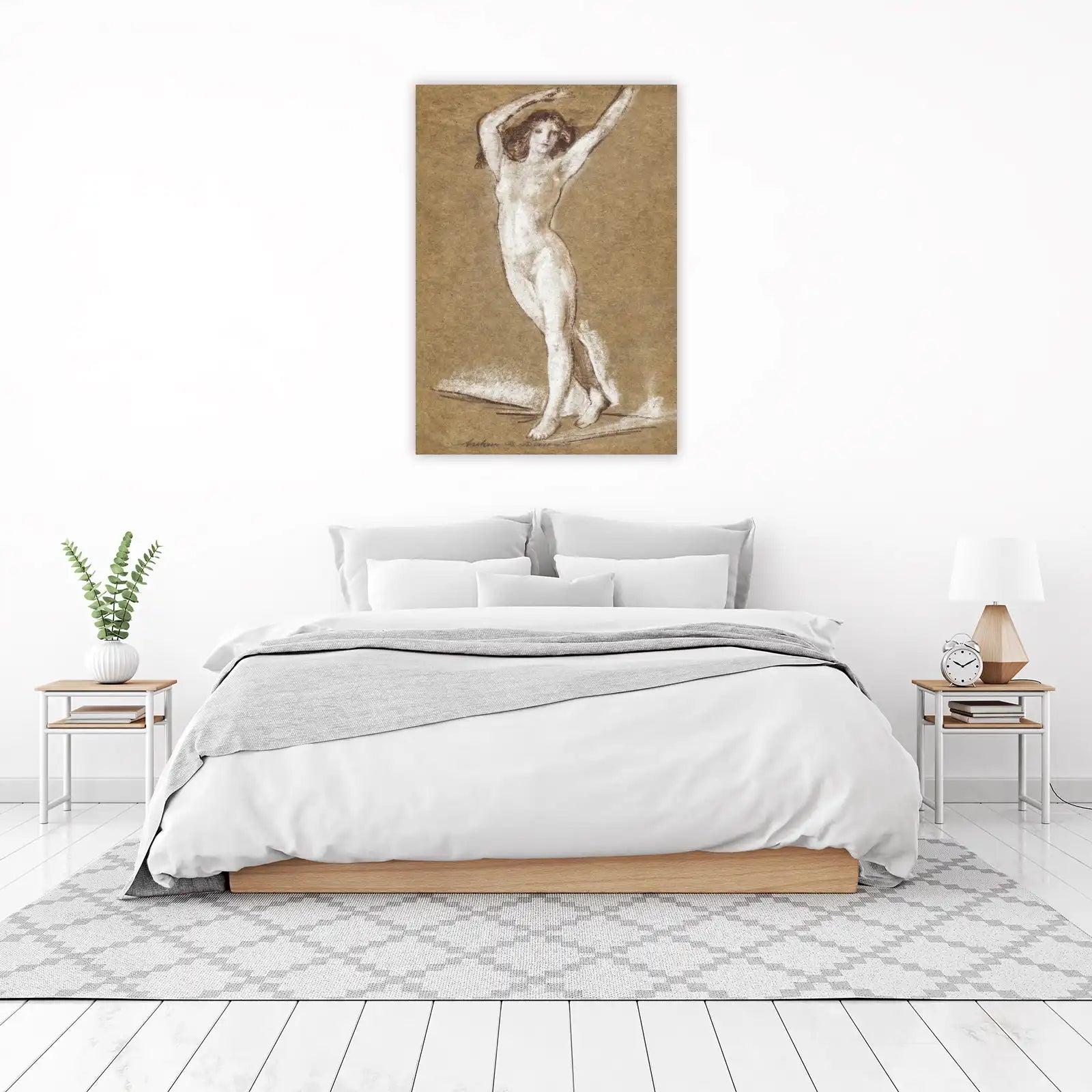 Elegant Nude Dancer Wall Art | Fine Art Wall Decor