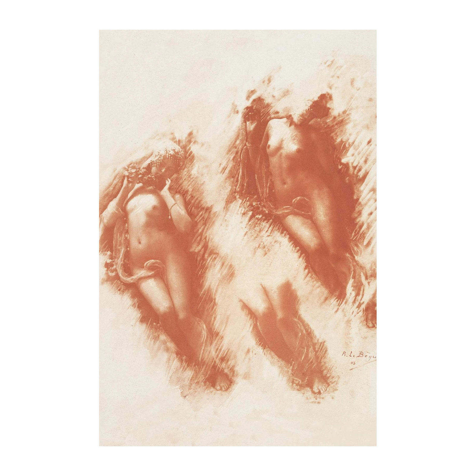 Classical Nudes Serenity Wall Art