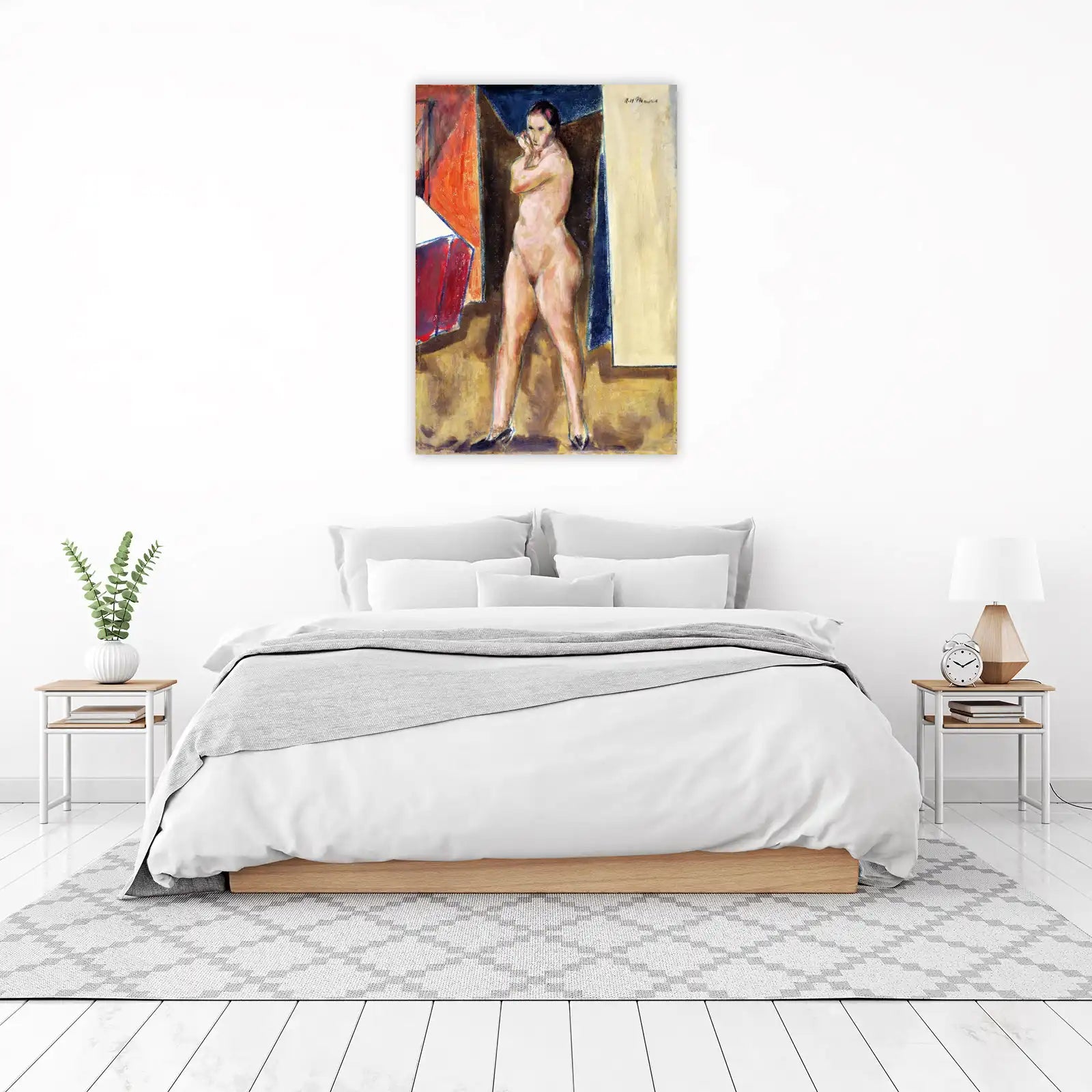 Figure Study Nude Woman Oil Painting Wall Art