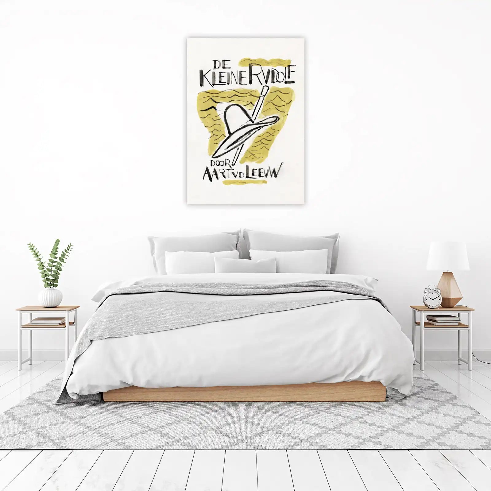 De Kleine Roodkapje Hand-Drawn Art Wall Art