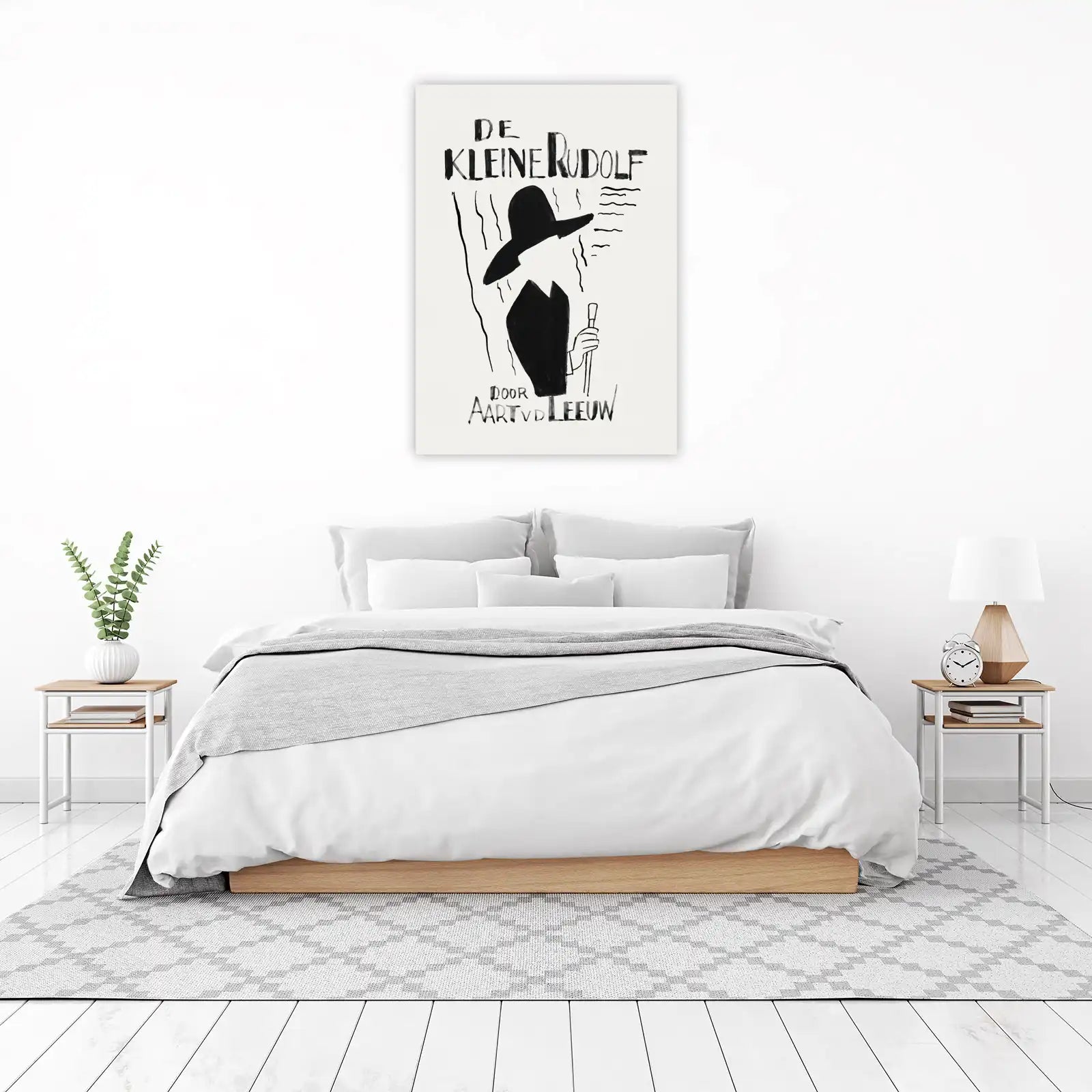 Abstract Gentleman Cane Wall Art