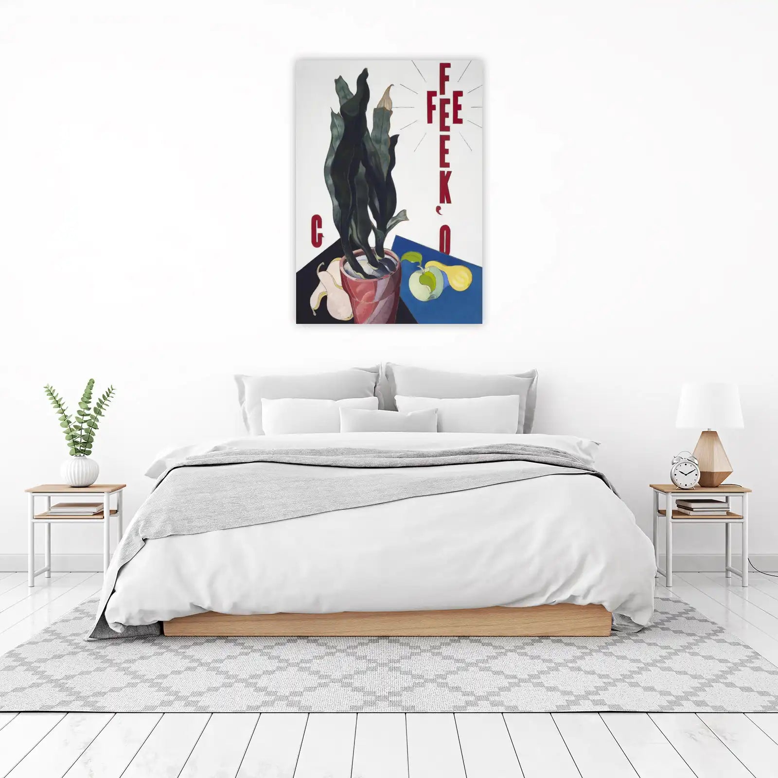 Abstract Plant & Fruit Wall Art