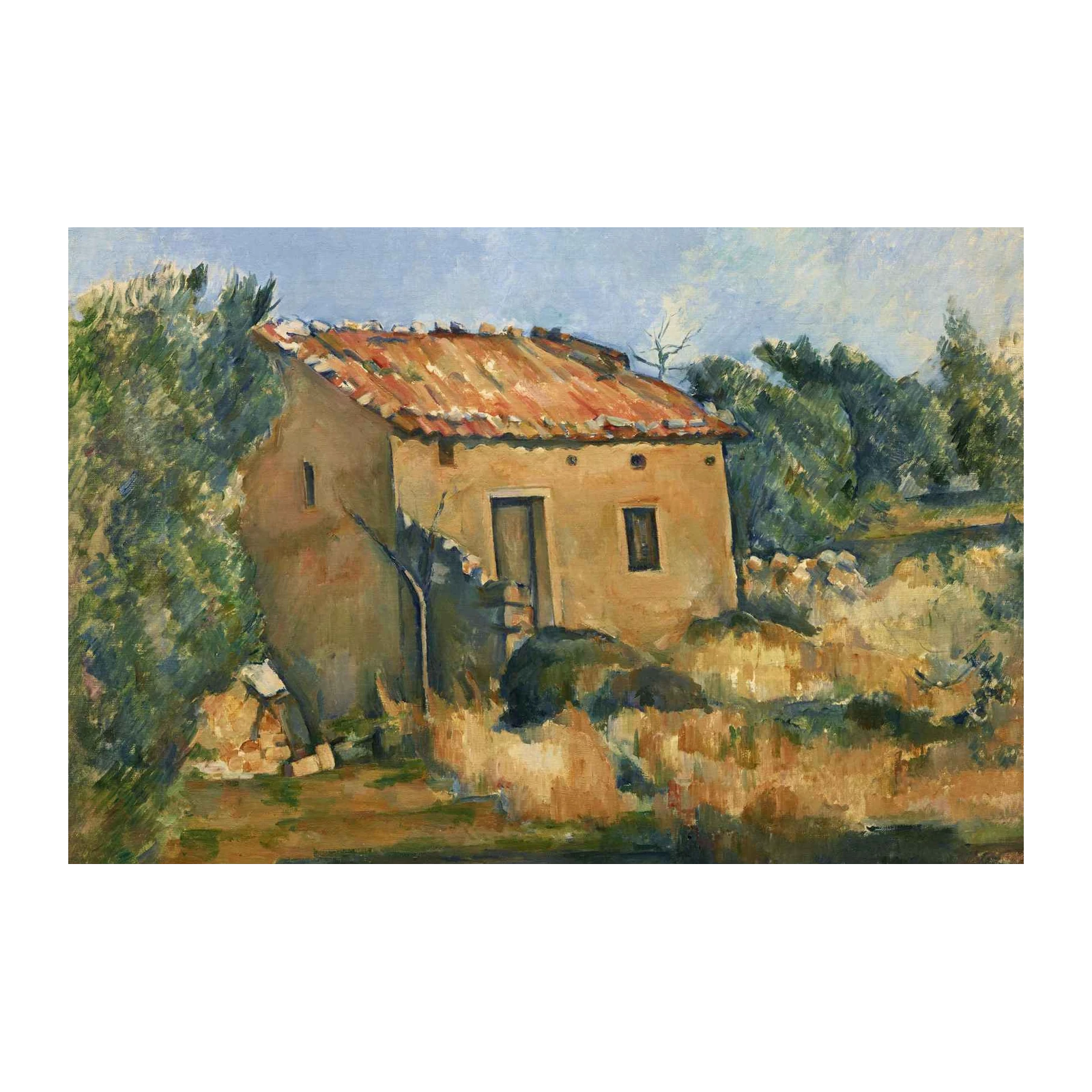 Rustic Farmhouse Landscape Wall Art