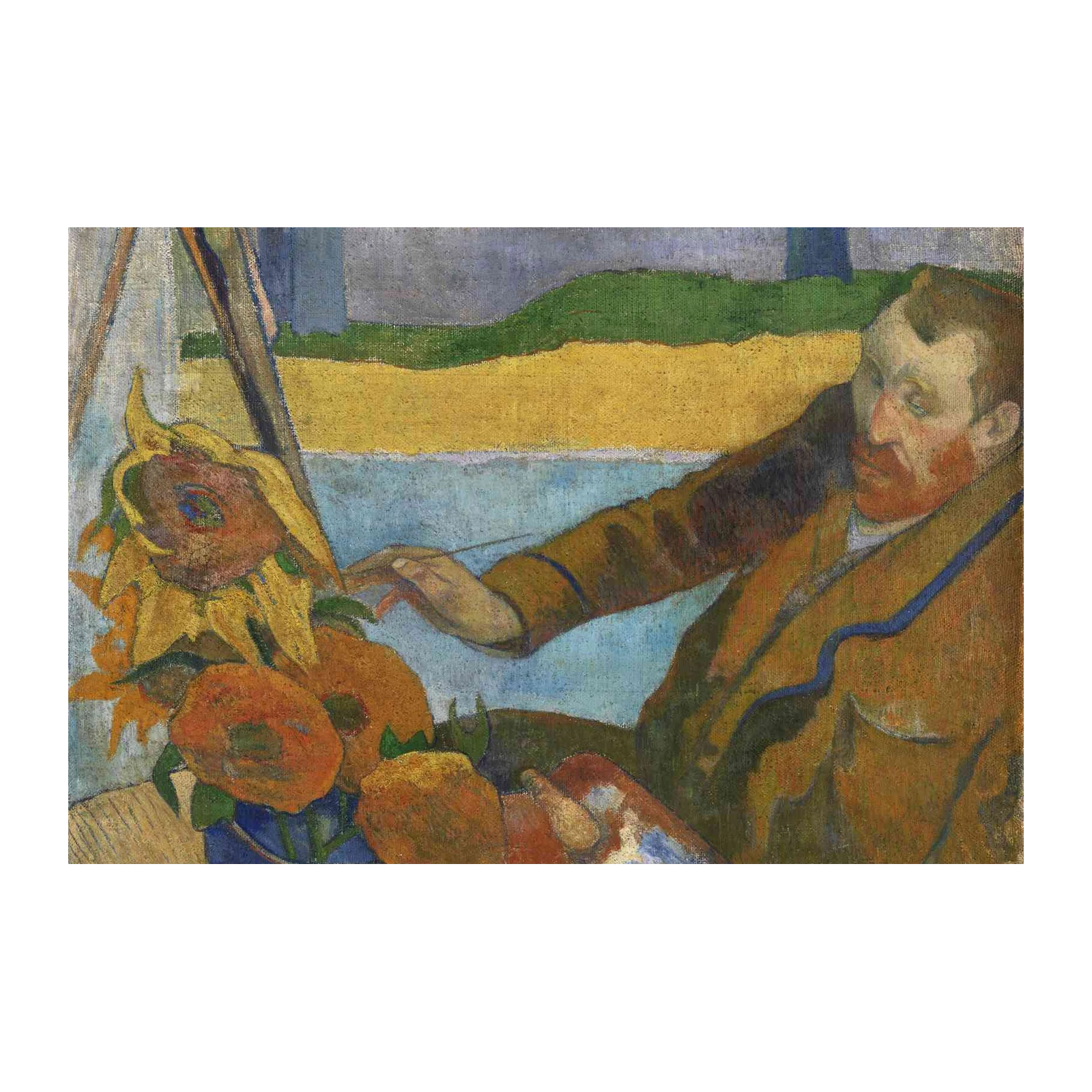 Vincent van Gogh Sunflowers Artist's Studio Wall Art
