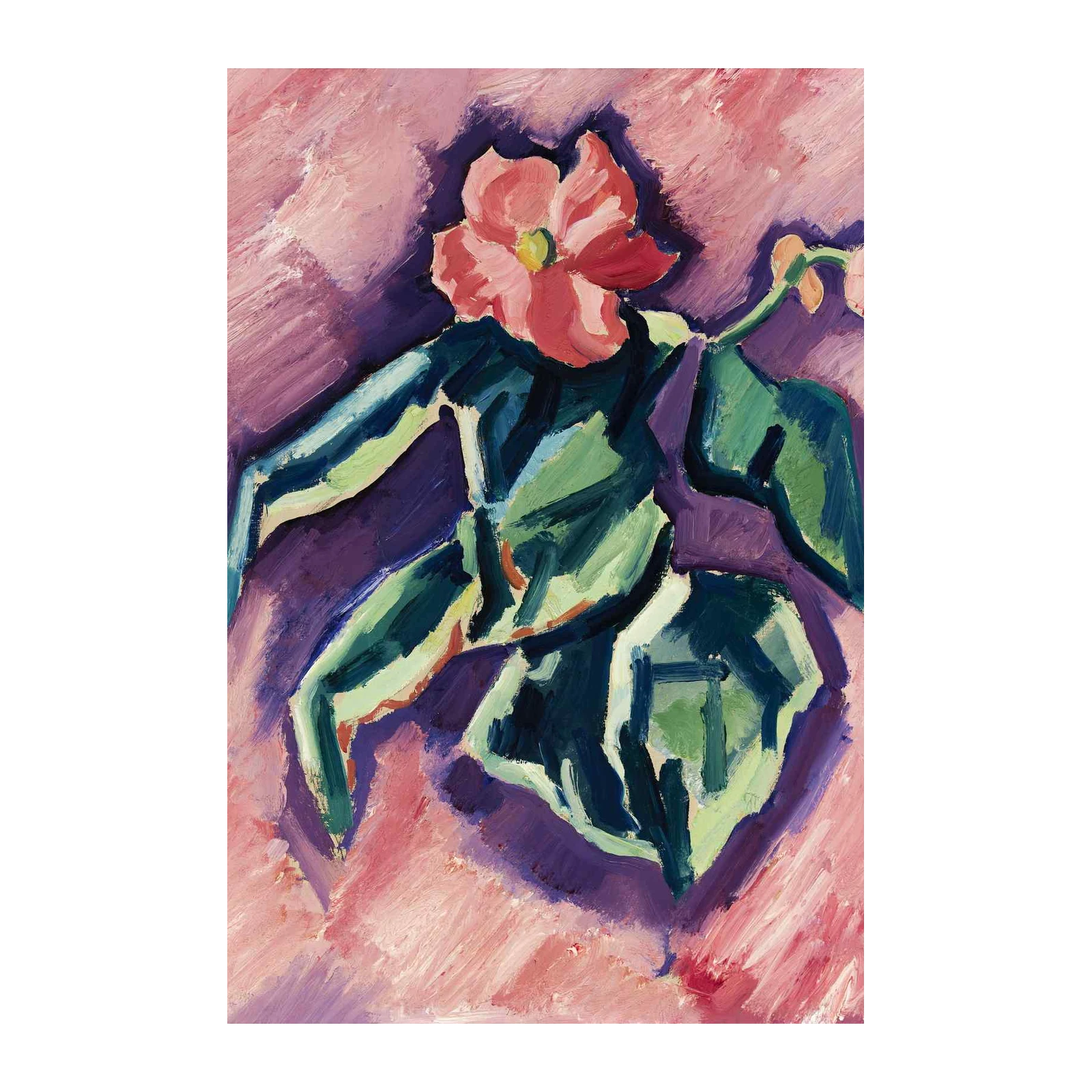 Abstract Floral Movement Wall Art