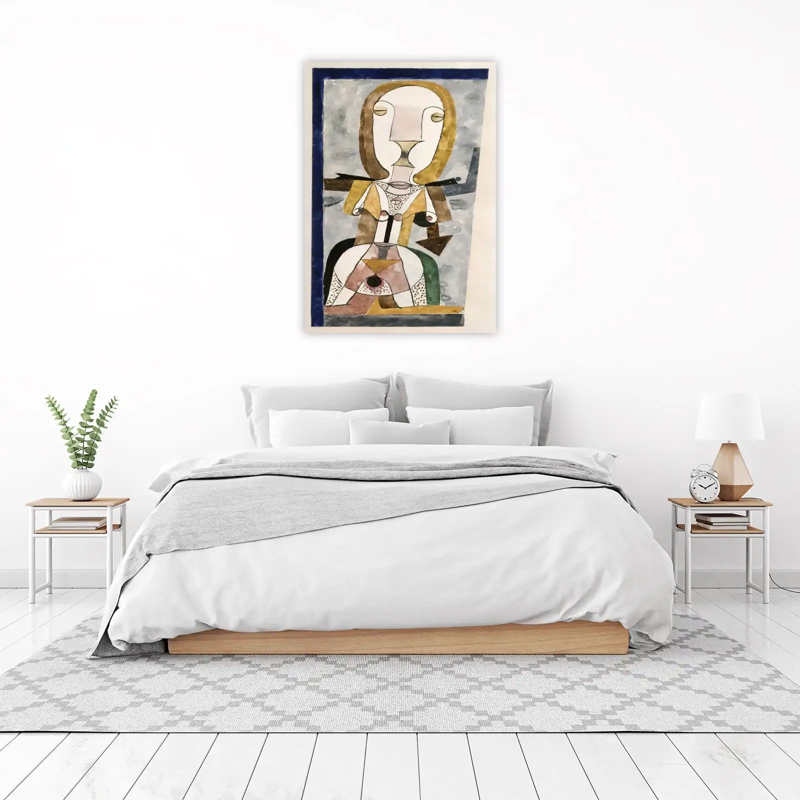 Abstract Portrait Wall Art - Modern Art Decor