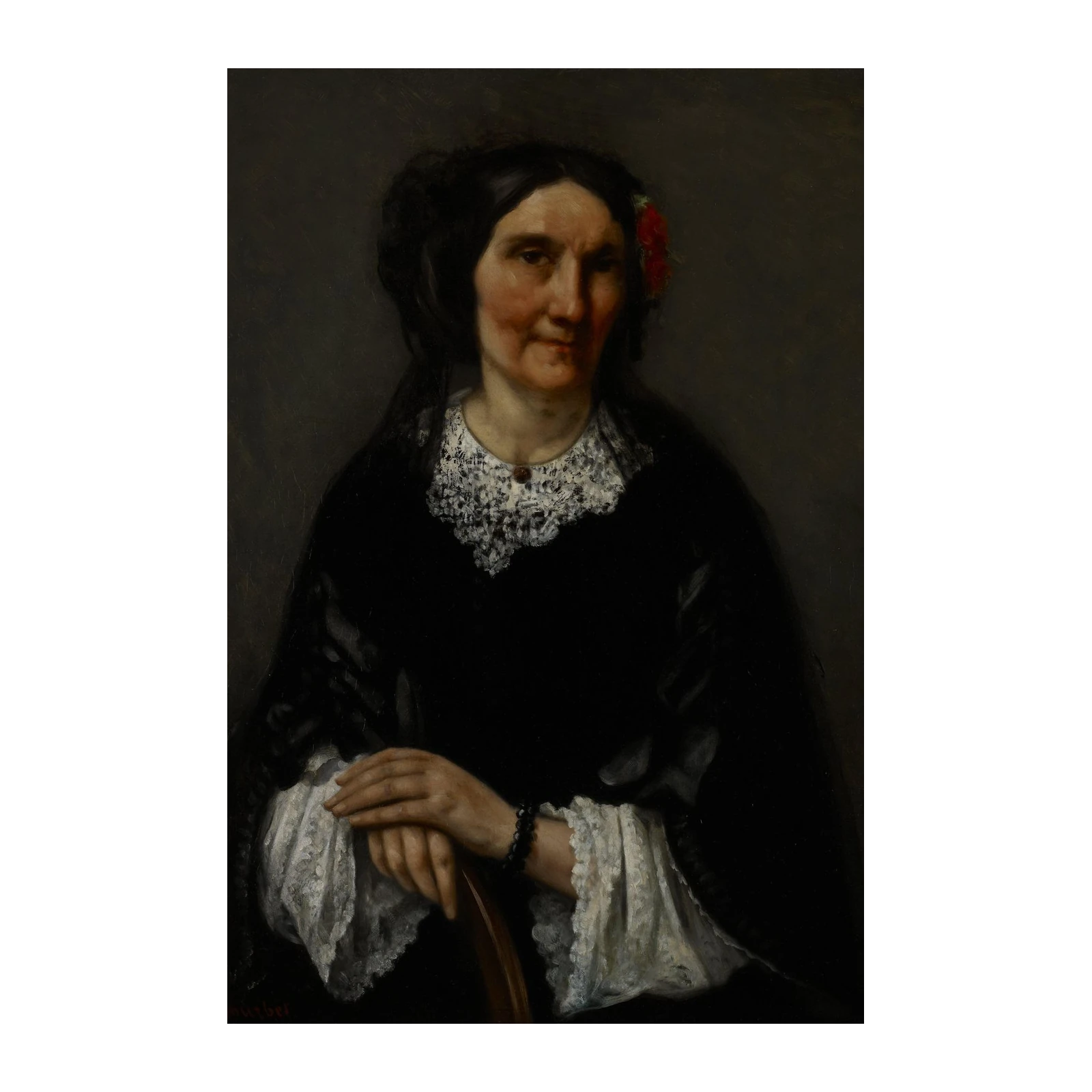 Elegant Woman Portrait Wall Art