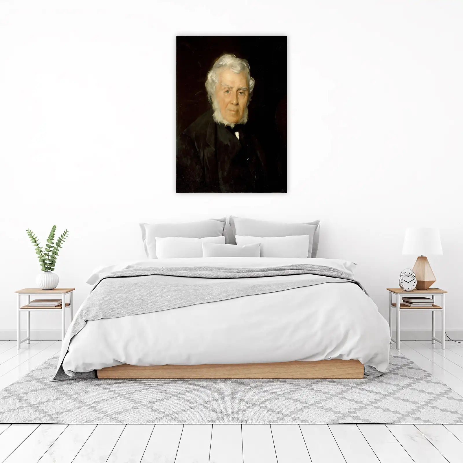 Distinguished Gentleman Portrait Wall Art