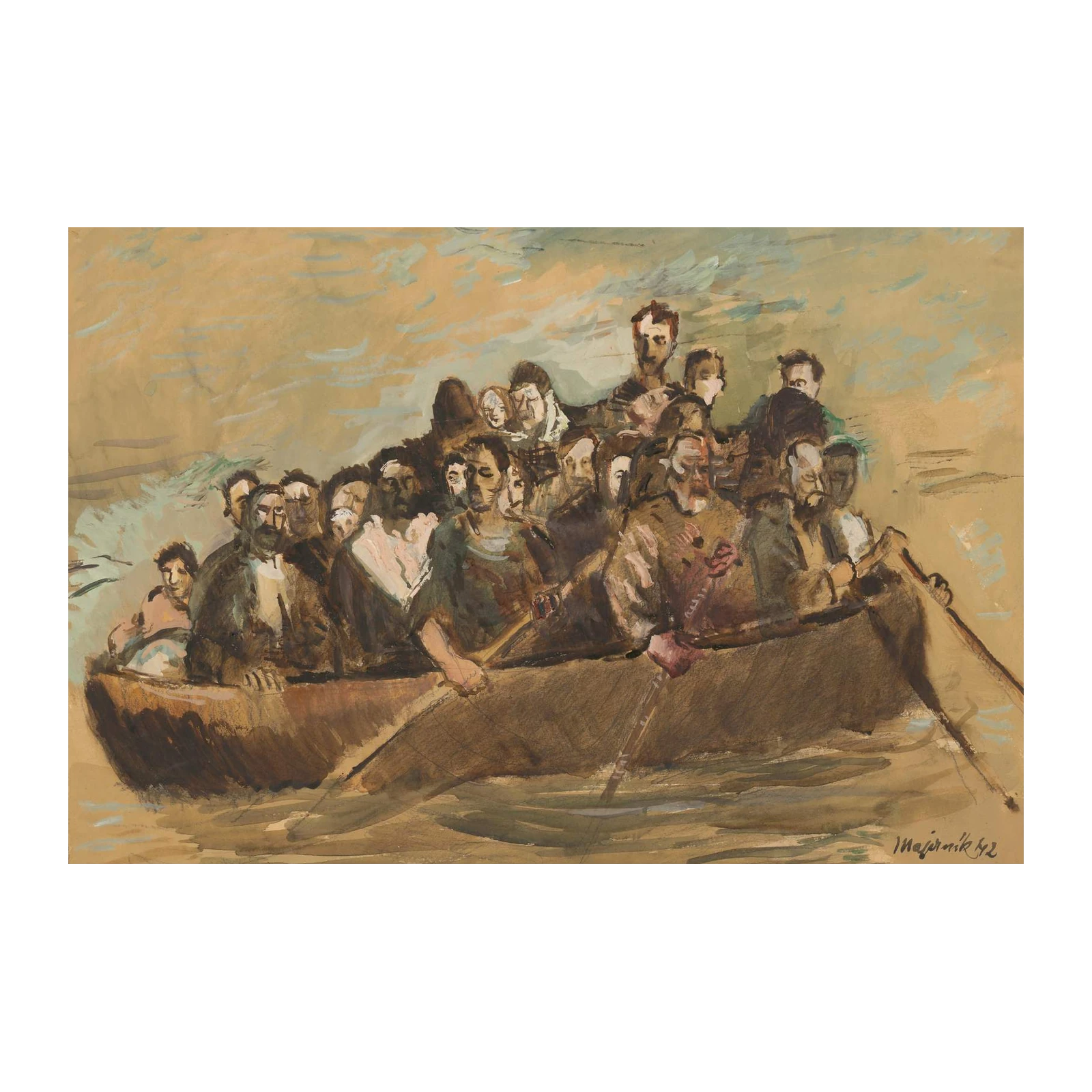 Voyage Ensemble Figurative Art Wall Art