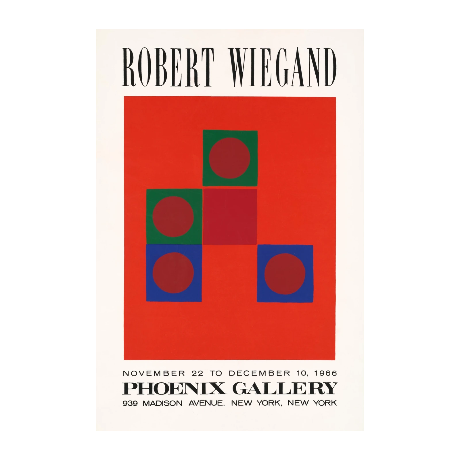 Robert Wiegand Abstract Geometric Wall Art