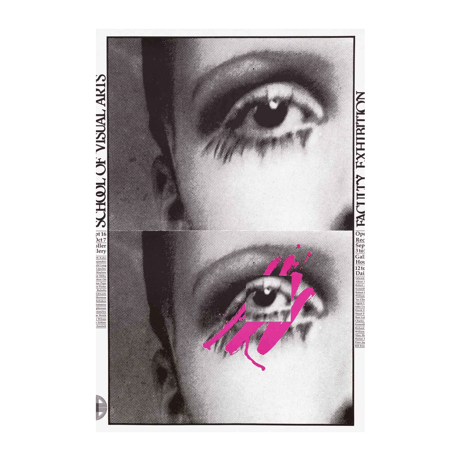 Abstract Eye Pop Art Wall Art