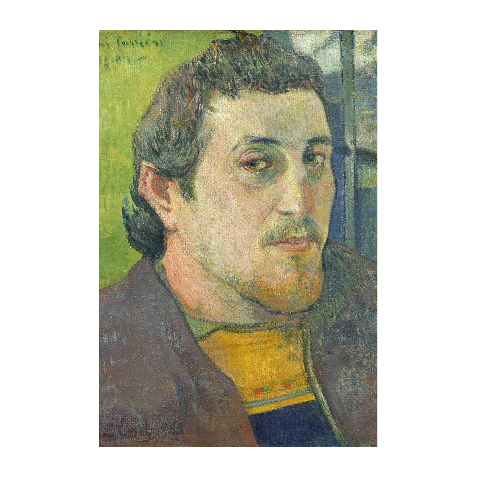 Gauguin Self-Portrait Wall Art - Post-Impressionist Art