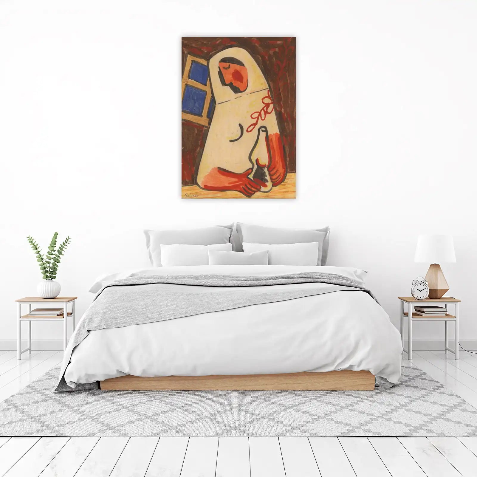 Galanada Expressive Figure Wall Art