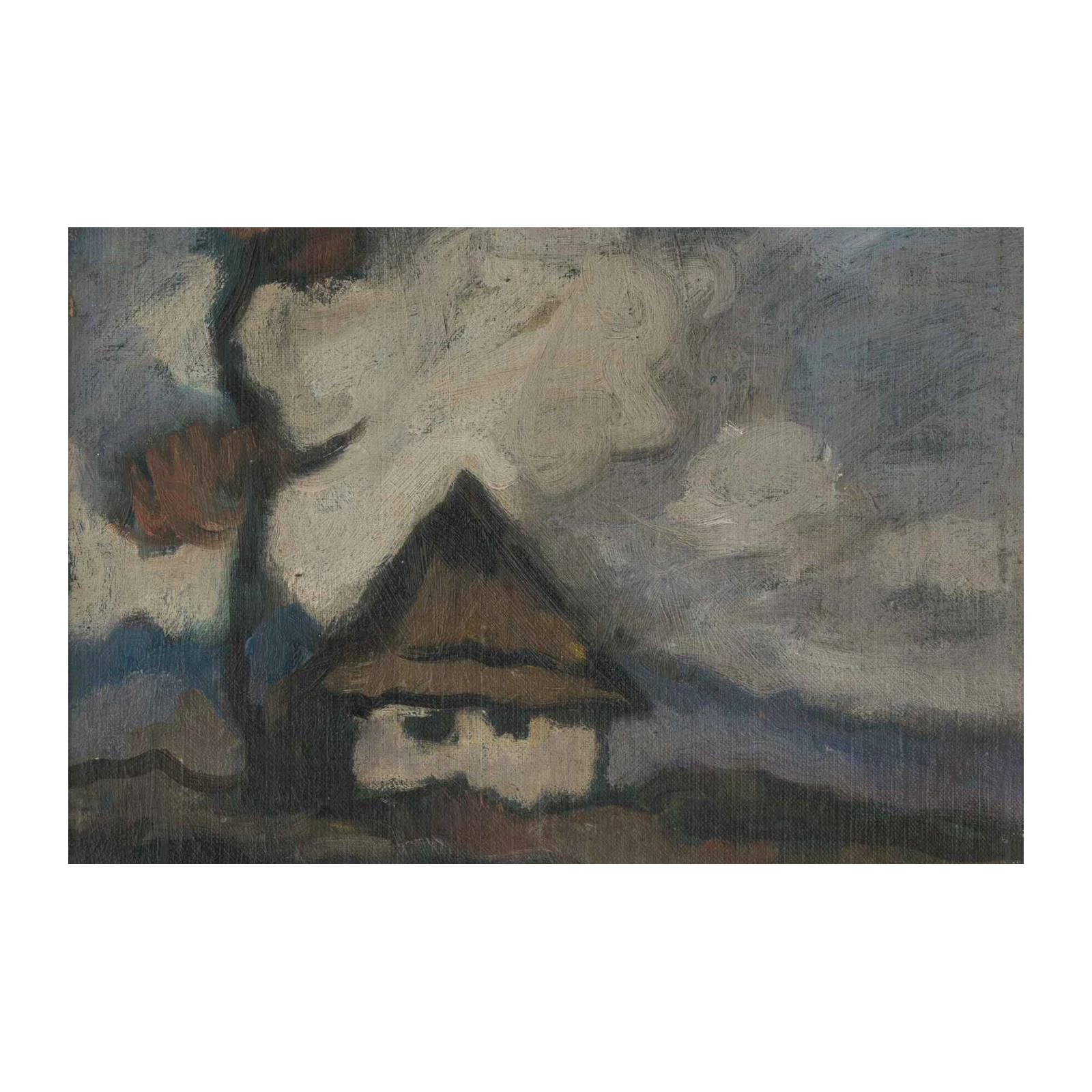 Atmospheric Landscape Cottage Wall Art