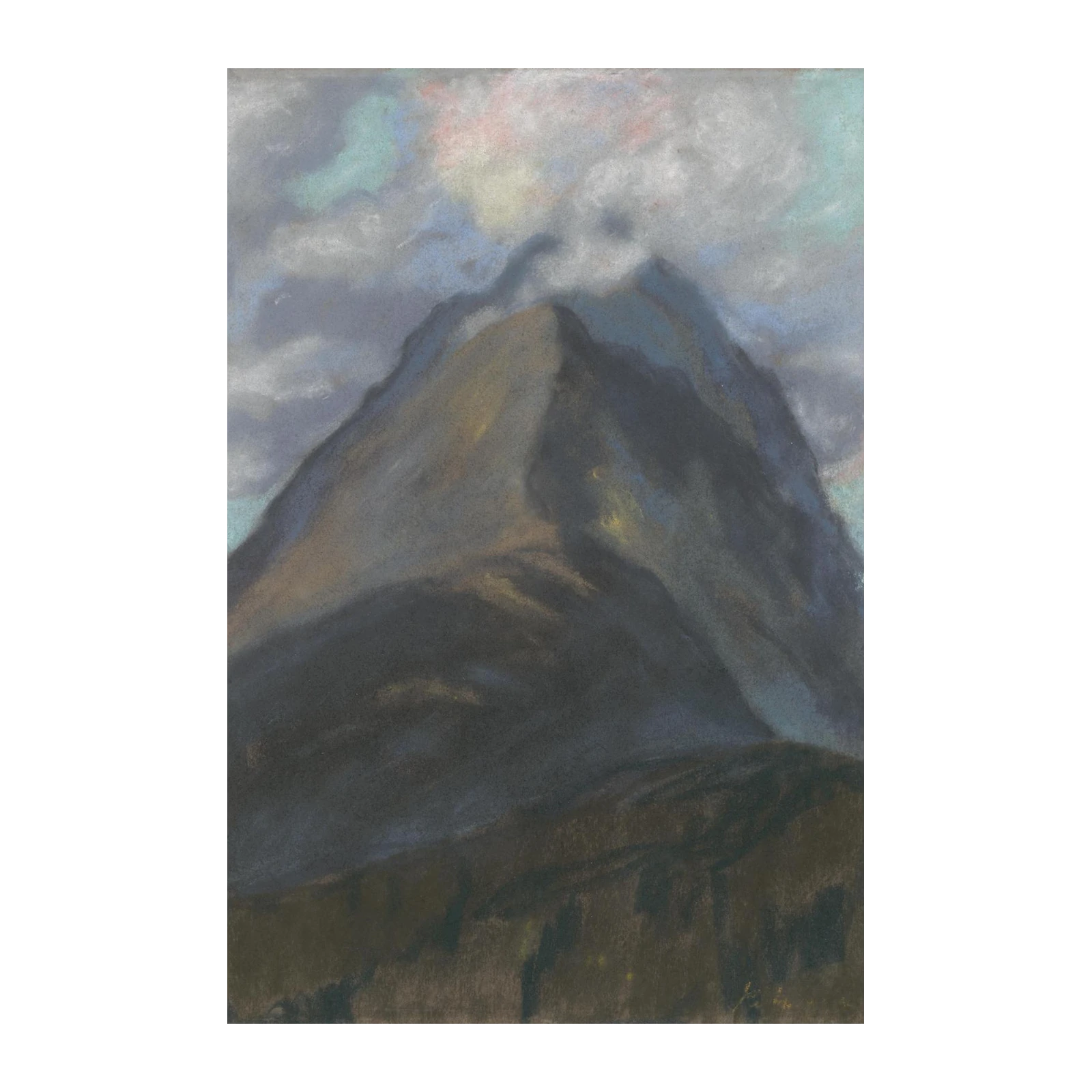 Dramatic Mountain Serenity Wall Art