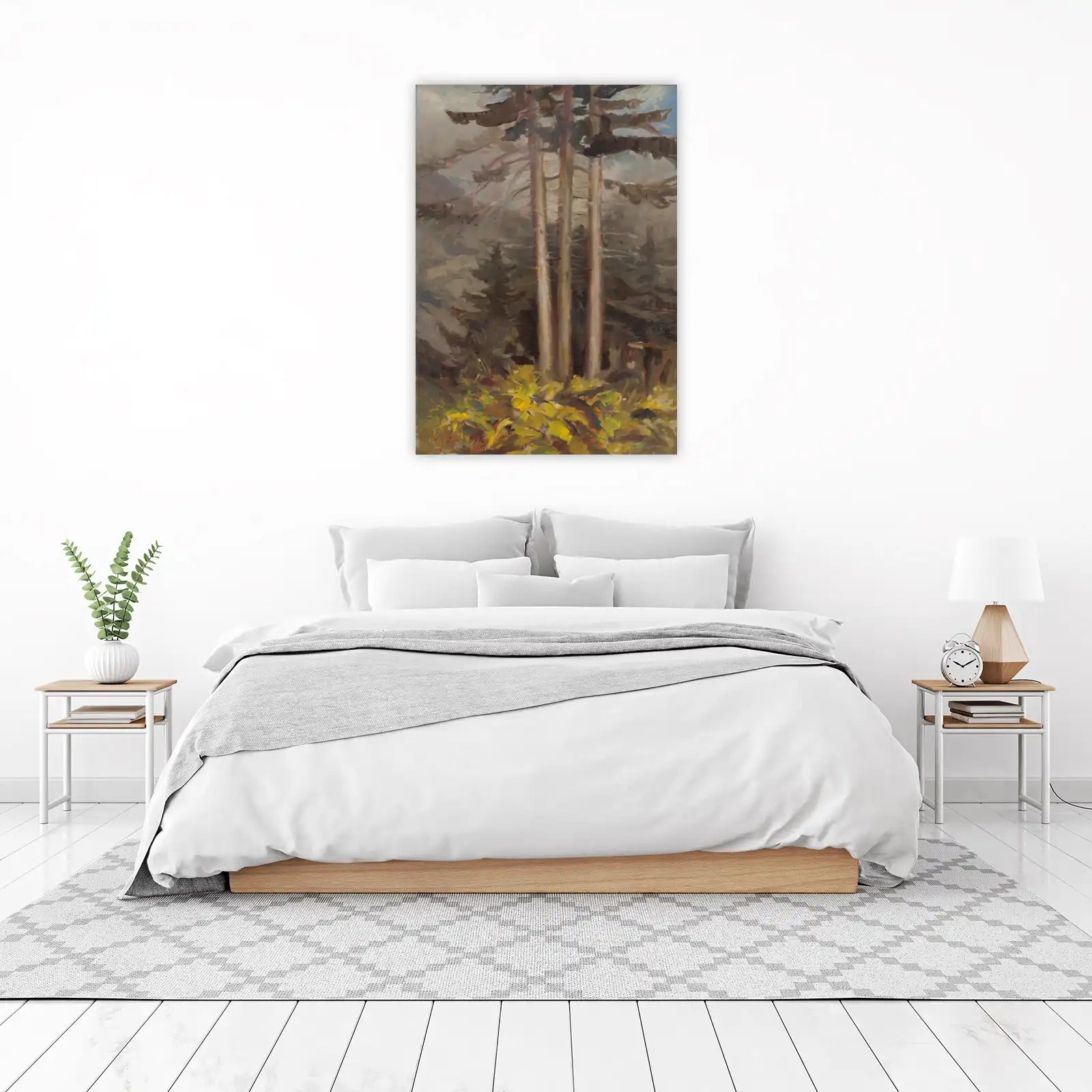 Majestic Forest Trees Wall Art