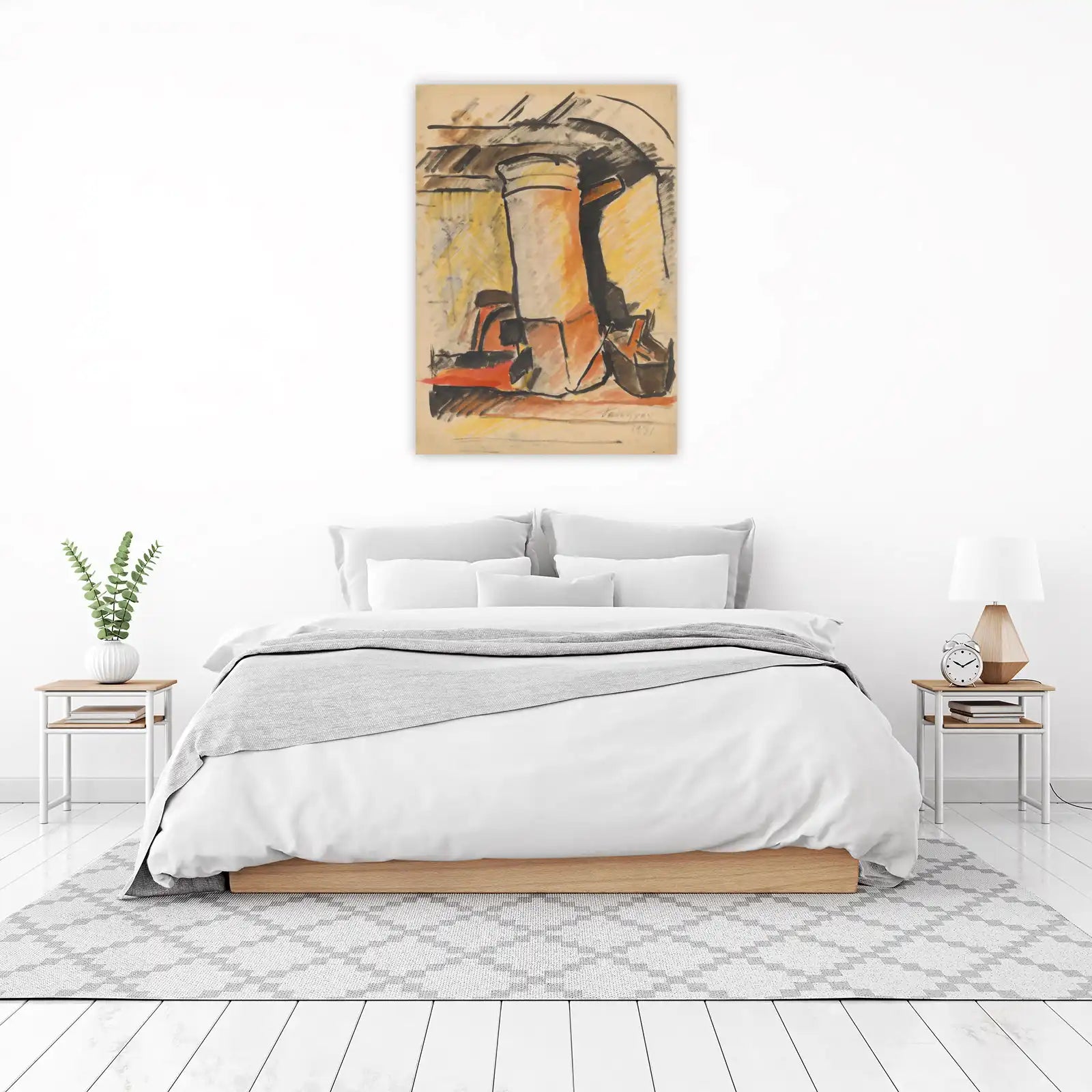 Abstract Industrial Boots Wall Art
