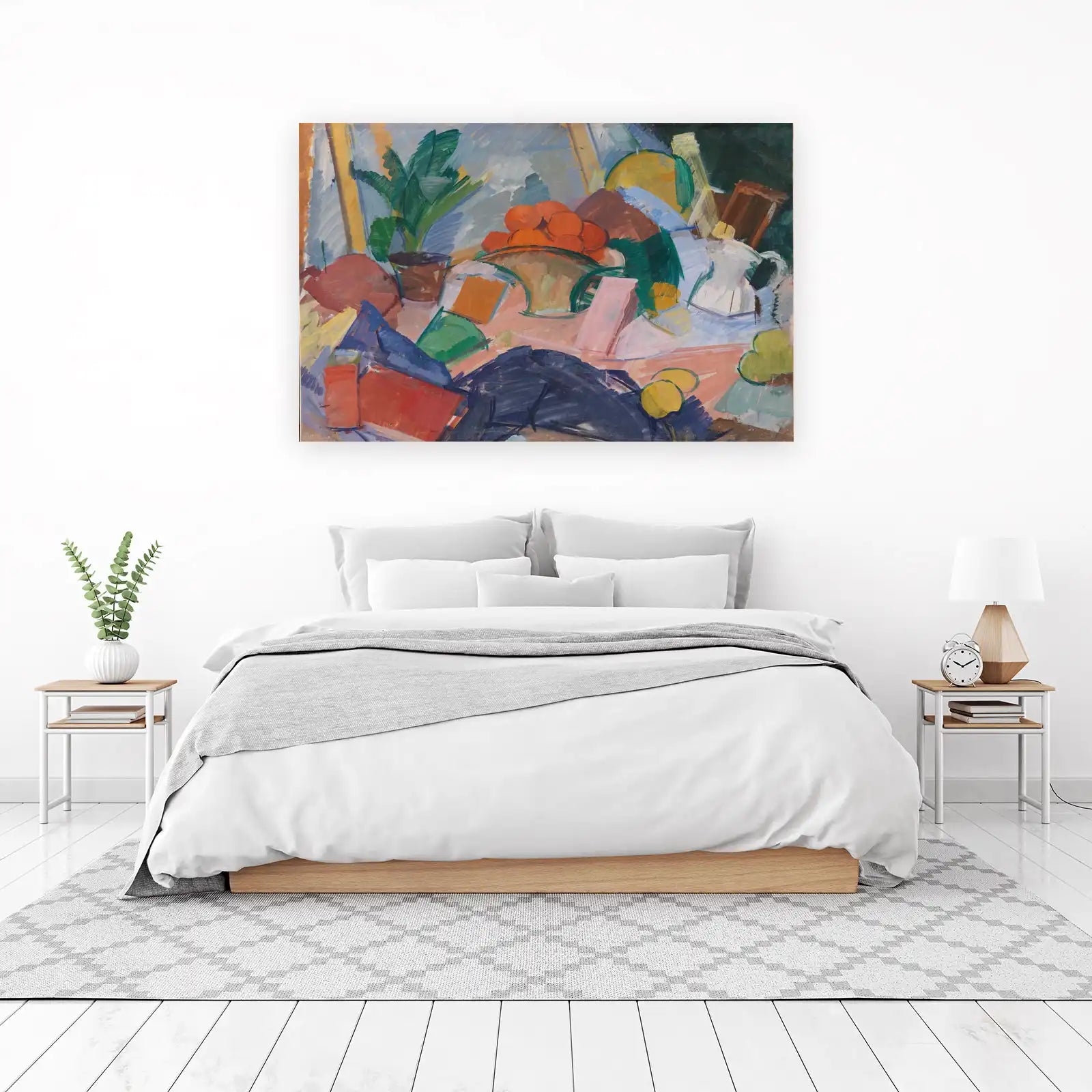 Vibrant Still Life Fruit Plant Wall Art