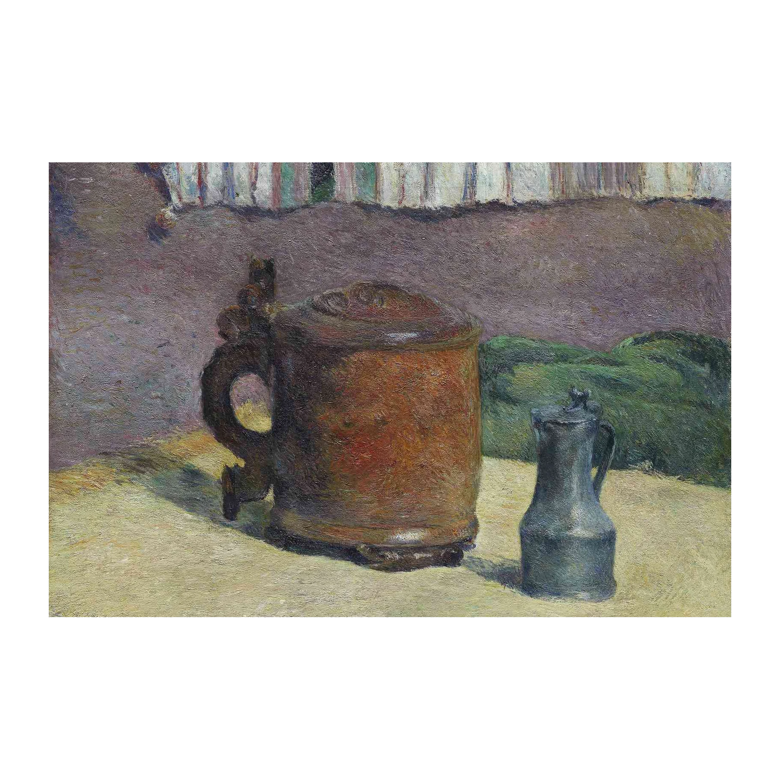 Rustic Still Life Clay Pitcher Wall Art