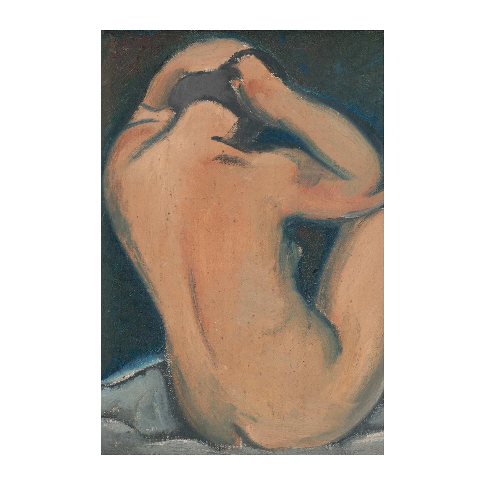 Sensual Nude Female Figure Wall Art Art