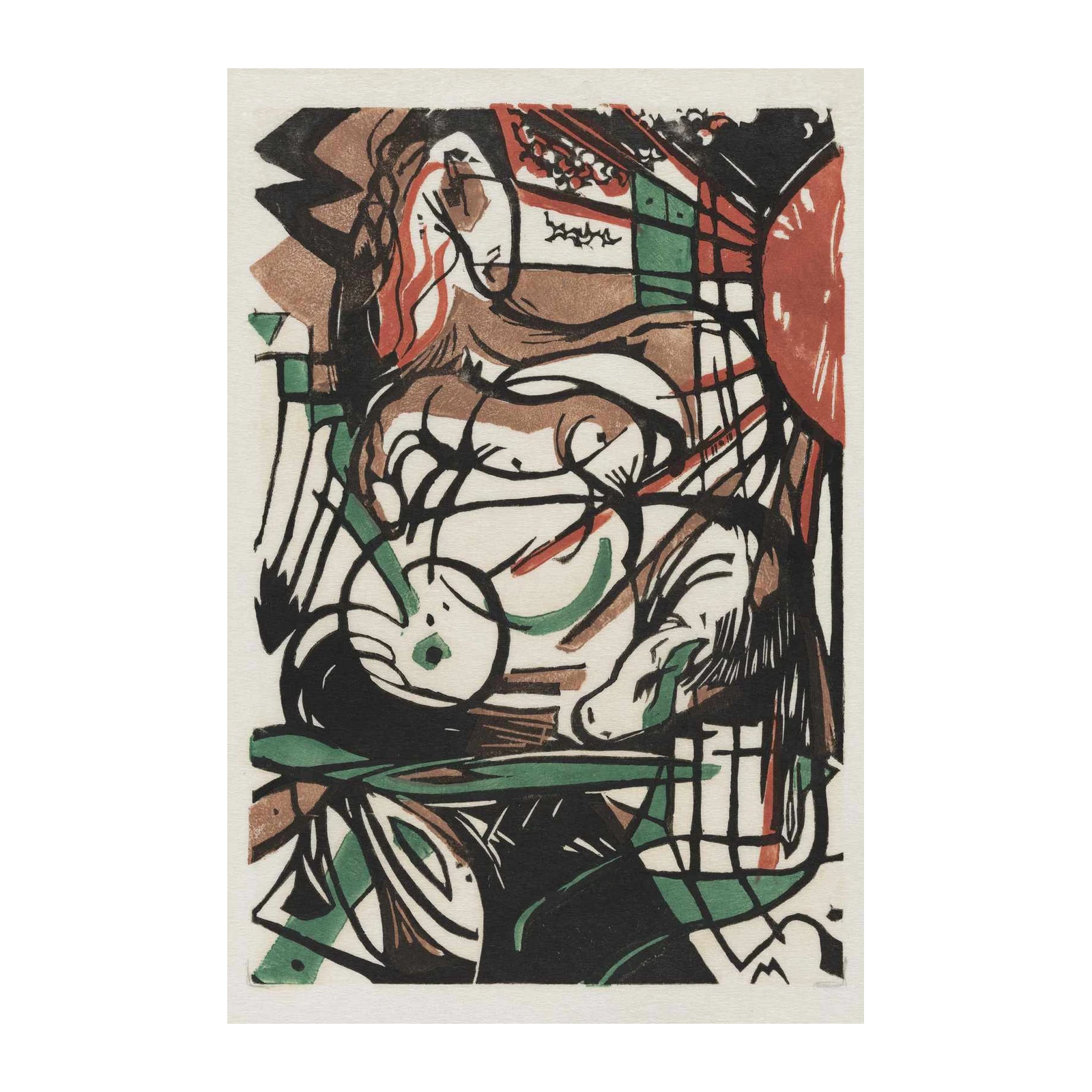 Expressive Horse Spirit Wall Art