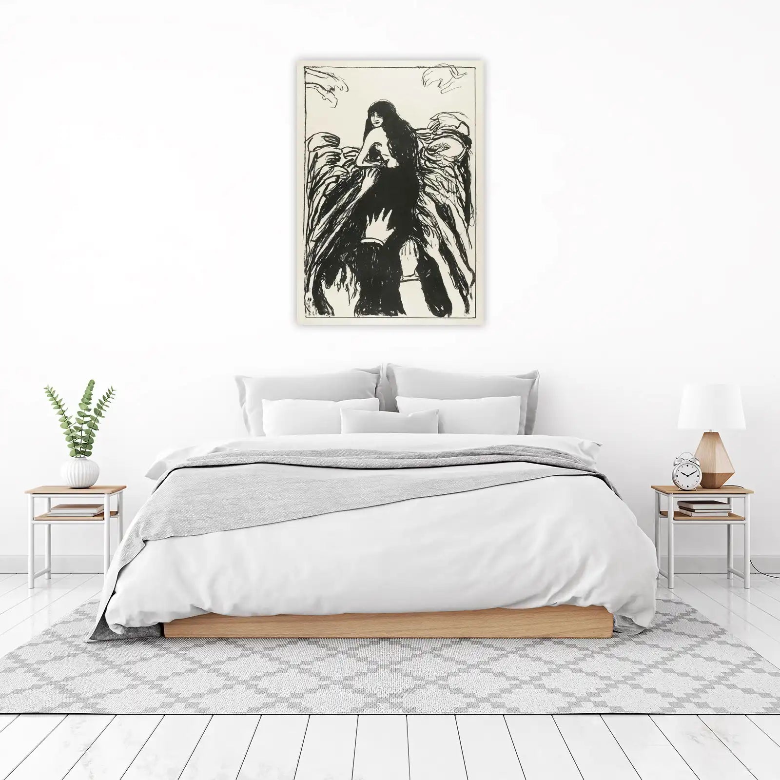 Haunting Beauty Figure Art Wall Art