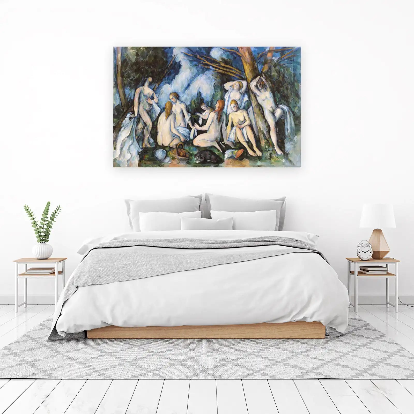 Bathers in the Woods Classic Art Wall Art