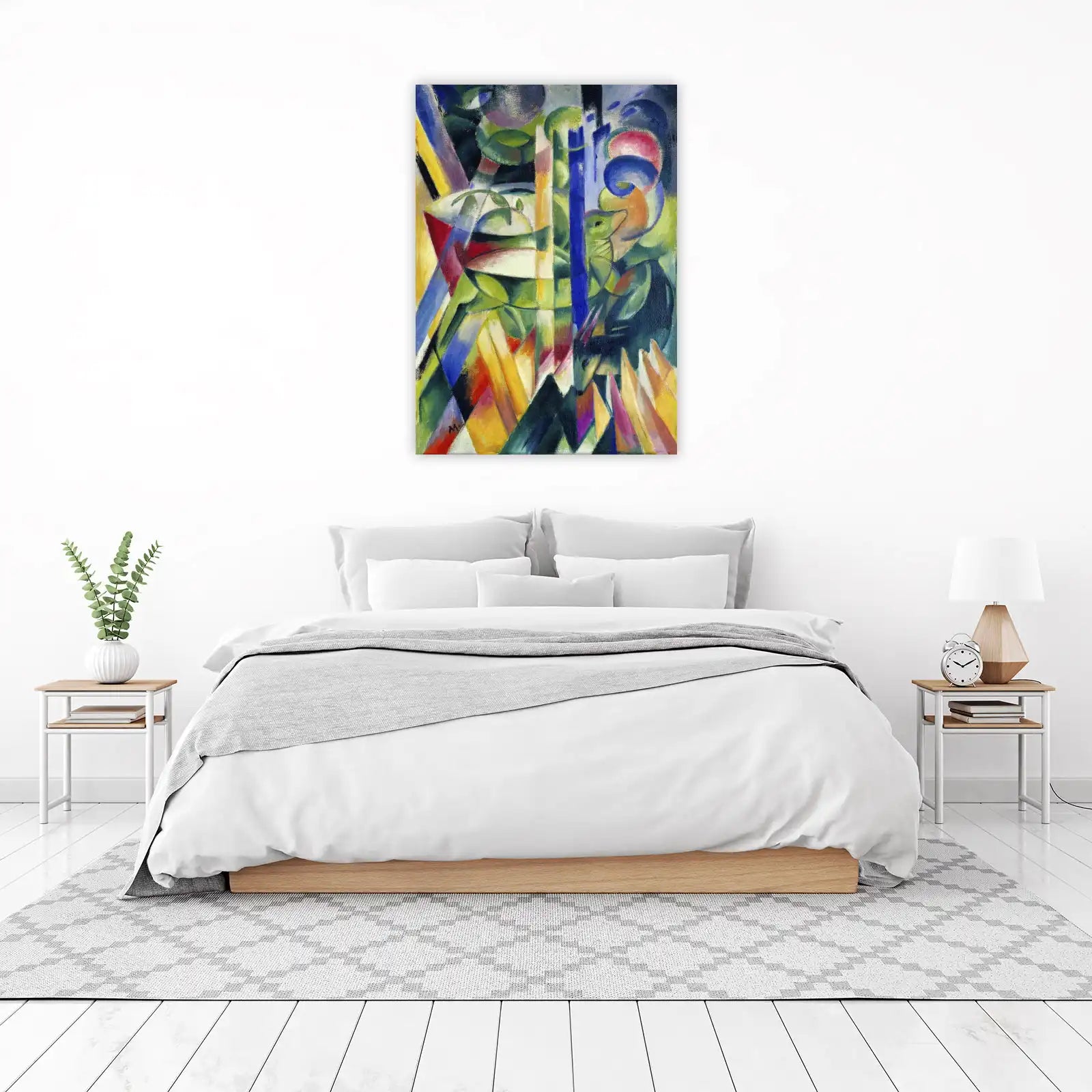 Vibrant Expressionist Animal Wall Art Wall Art