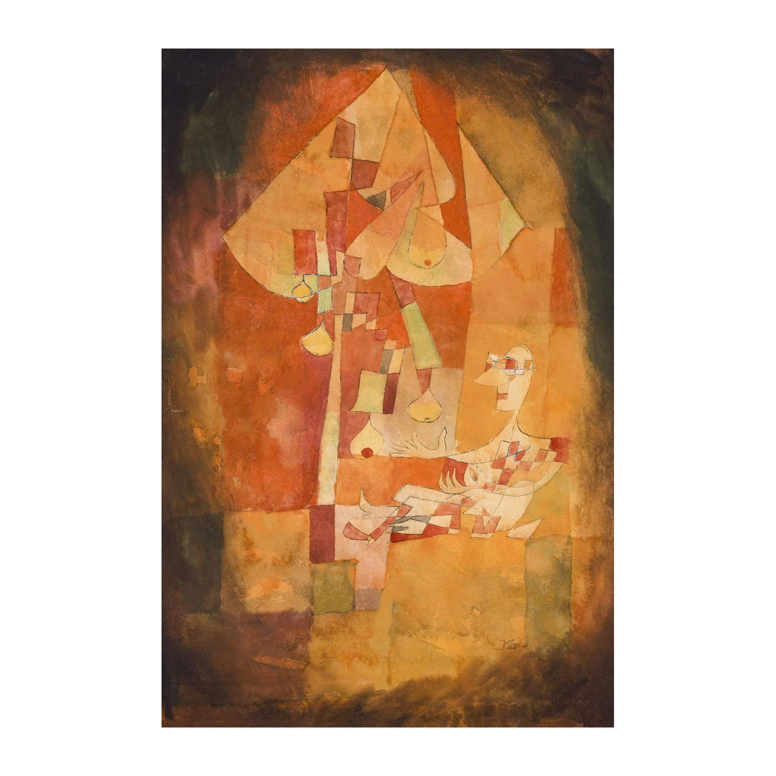 Abstract Figurine Art Wall Art - Modern Wall Art